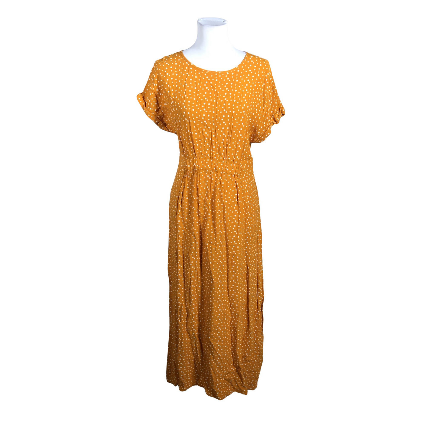 Unisex Nanso - Schiffon dress, size 38 - Orange (1)