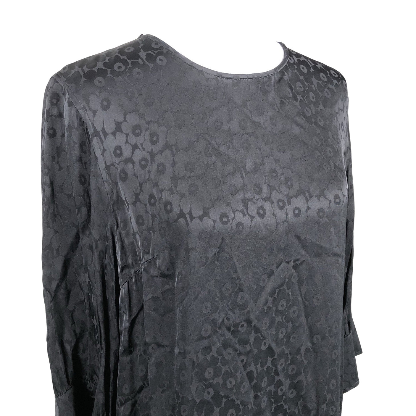 Unisex Marimekko - Schiffon dress, size 38 - Black (3)