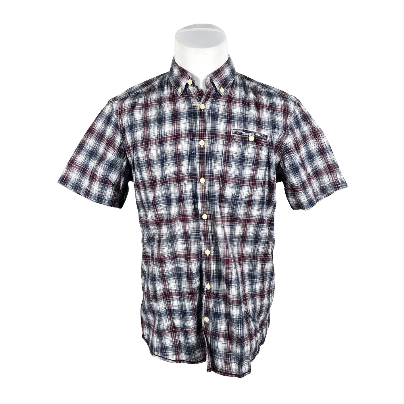 Unisex Camel Active - Collared shirt, size M - Blue (1)