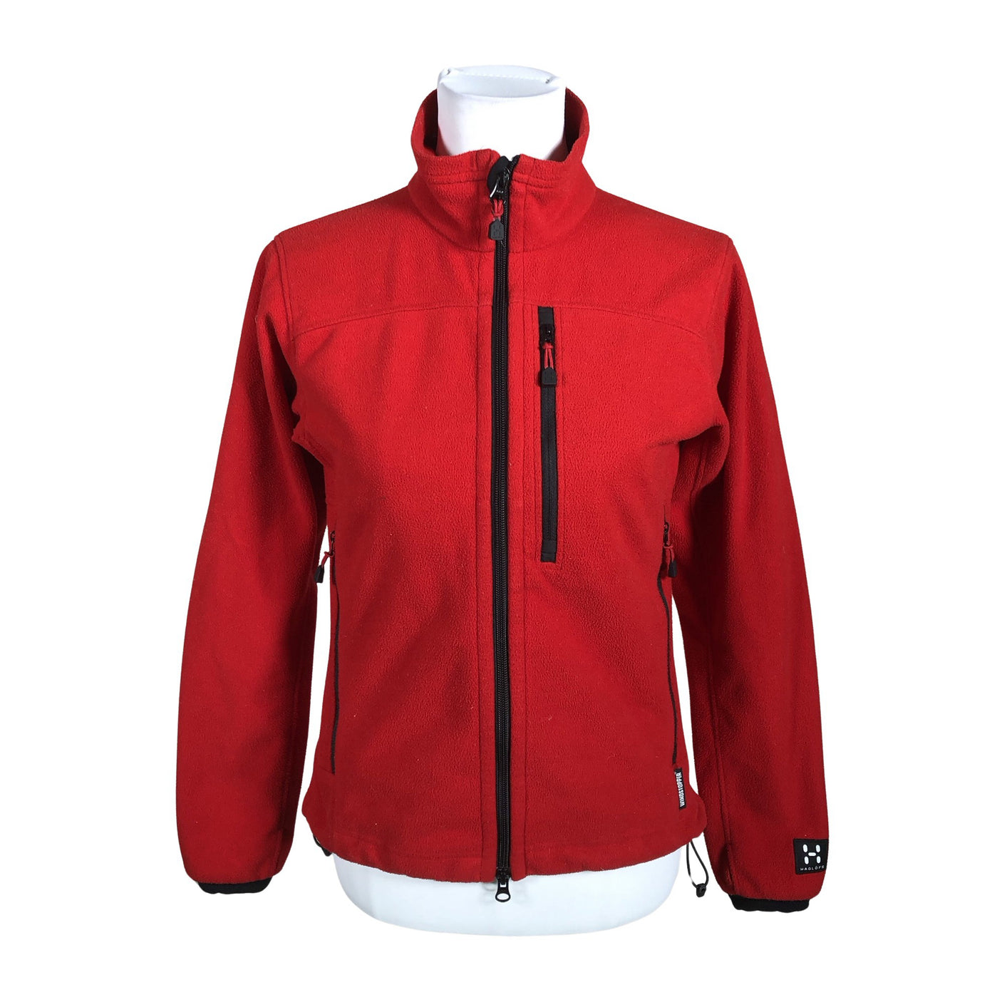 Unisex Haglöfs - Windfleece jacket, size 38 - Red (1)