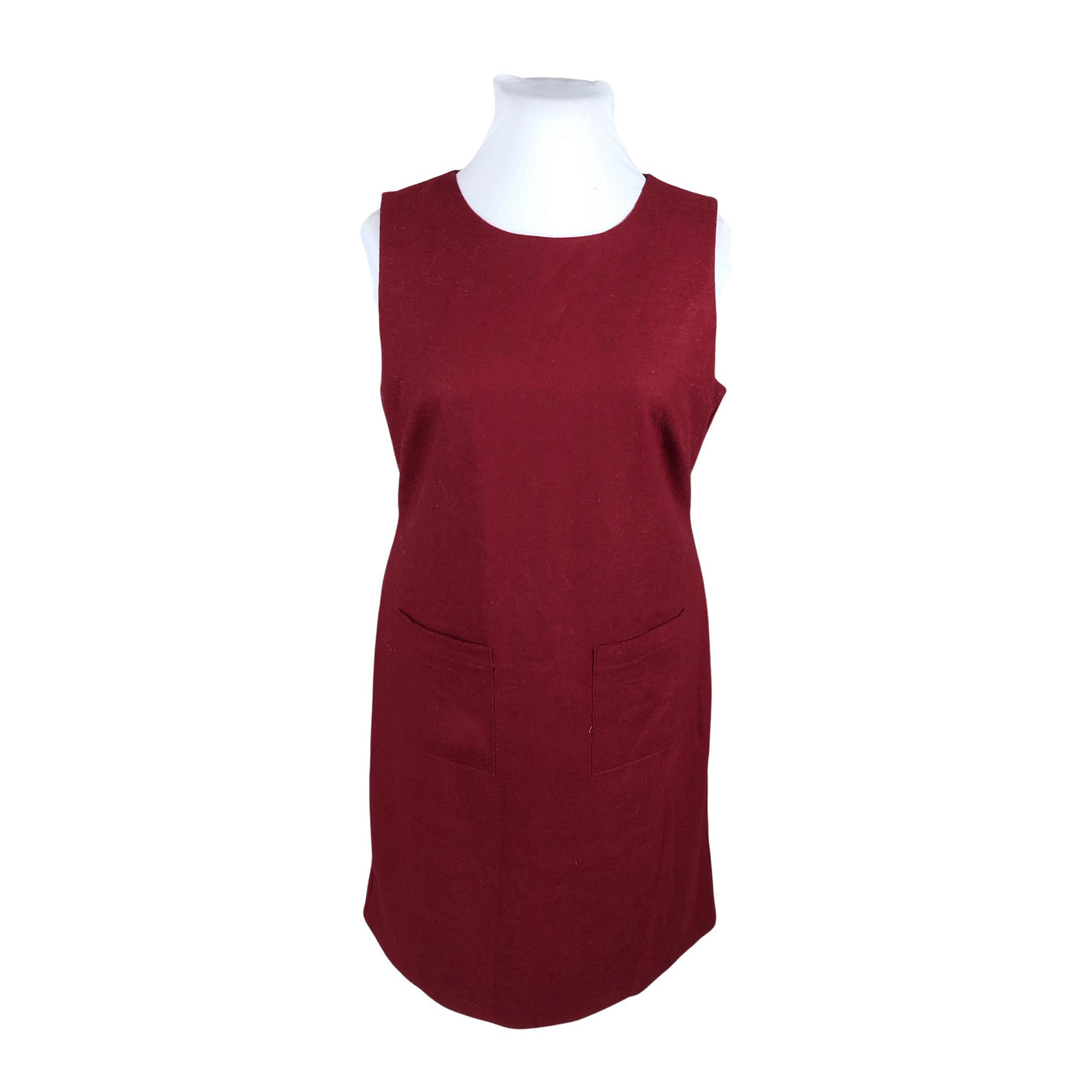Unisex Your Face - Sheath dress, size 44 - Wine red (2)