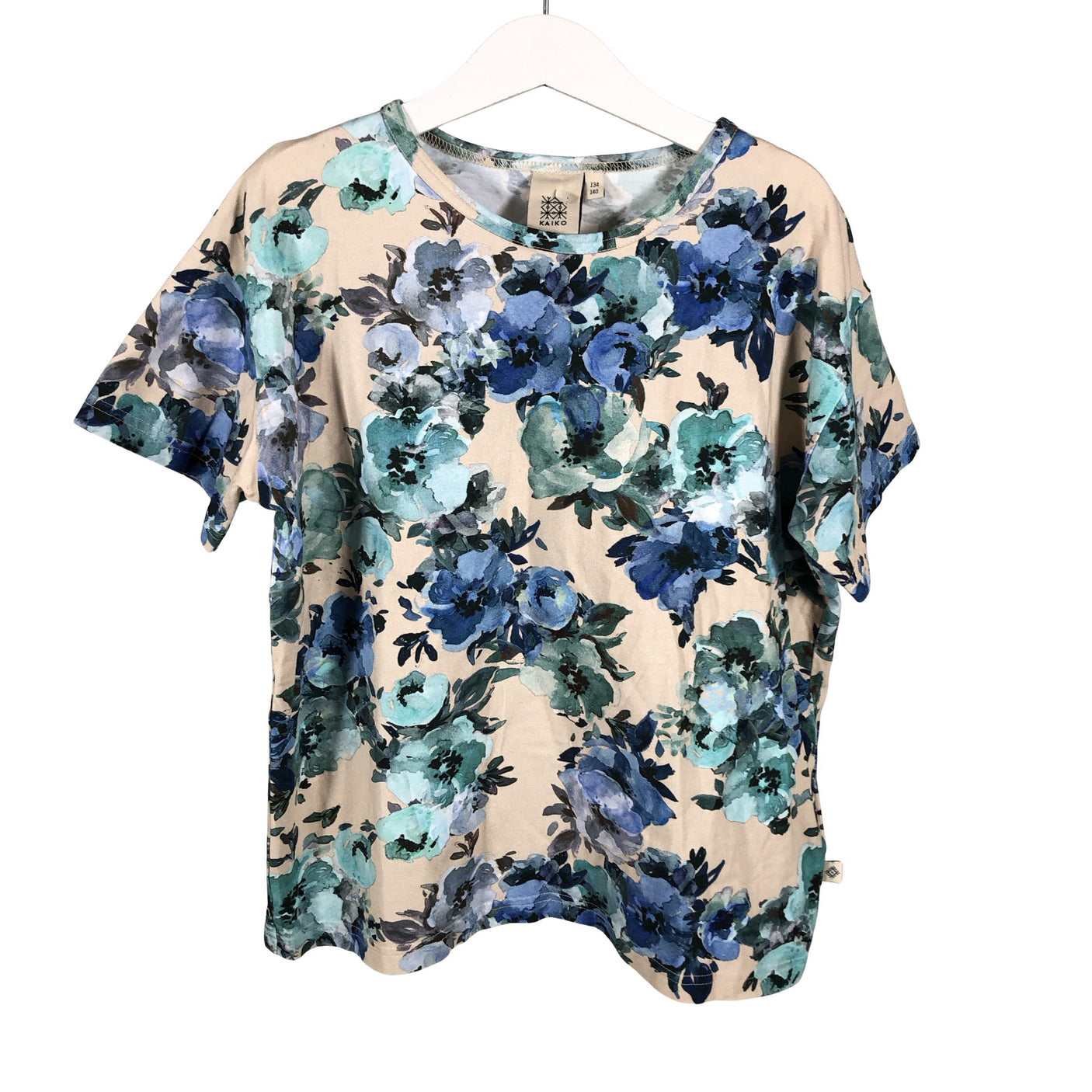 Unisex Kaiko - T-shirt, size 134 - 140 - Beige (1)