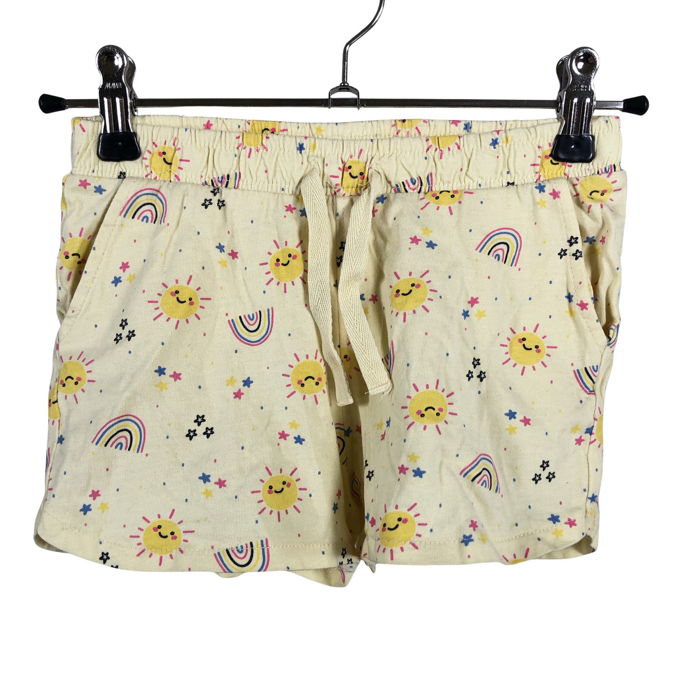 Unisex Name It - Tricot shorts, size 110 - 116 - Yellow (1)