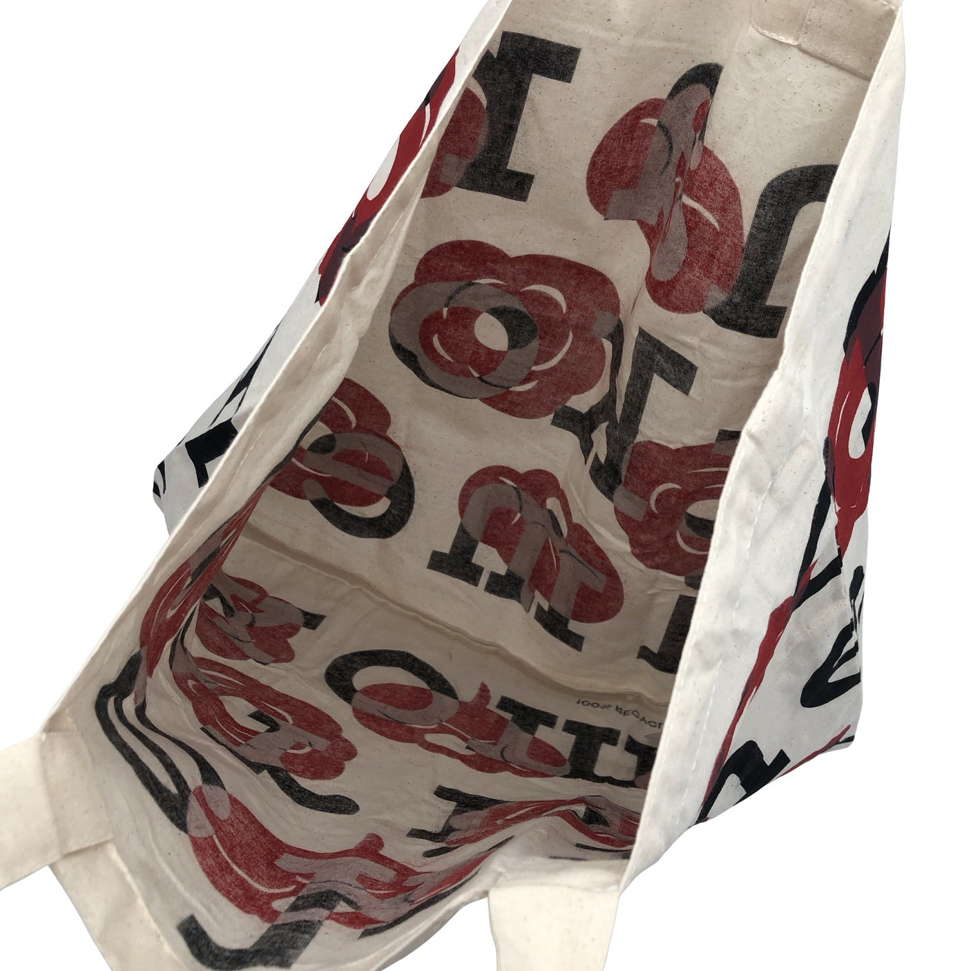 Unisex Marimekko - Shopping bag, size Maxi - Red (2)