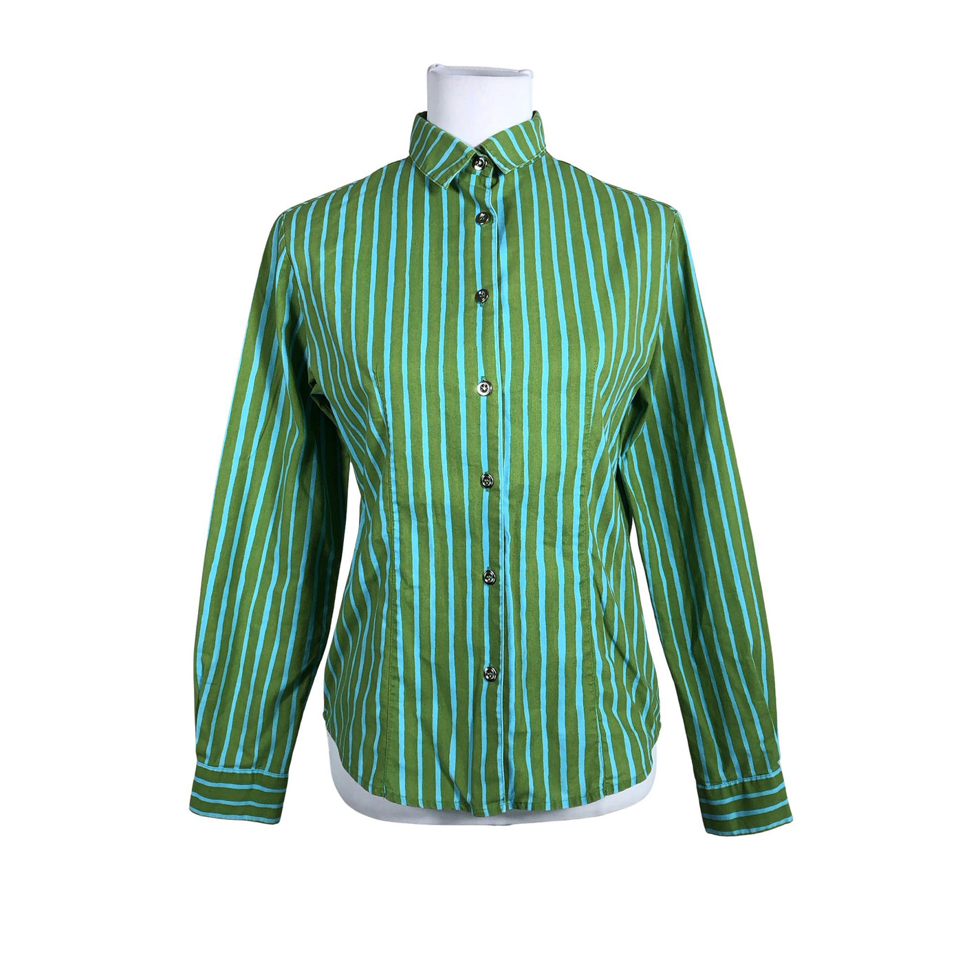 Unisex Marimekko - Collared shirt, size 38 - Green (1)