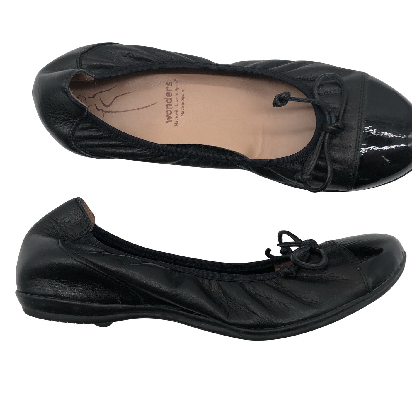 Unisex Wonders - Ballerinas, size 37 - Black (1)