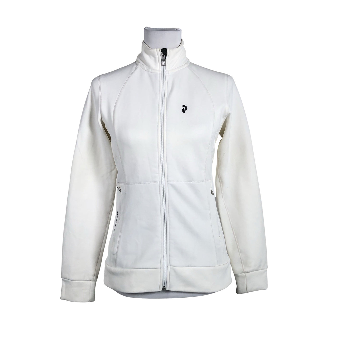 Unisex Peak Performance - Fleece jacket, size 36 - Natural white (1)