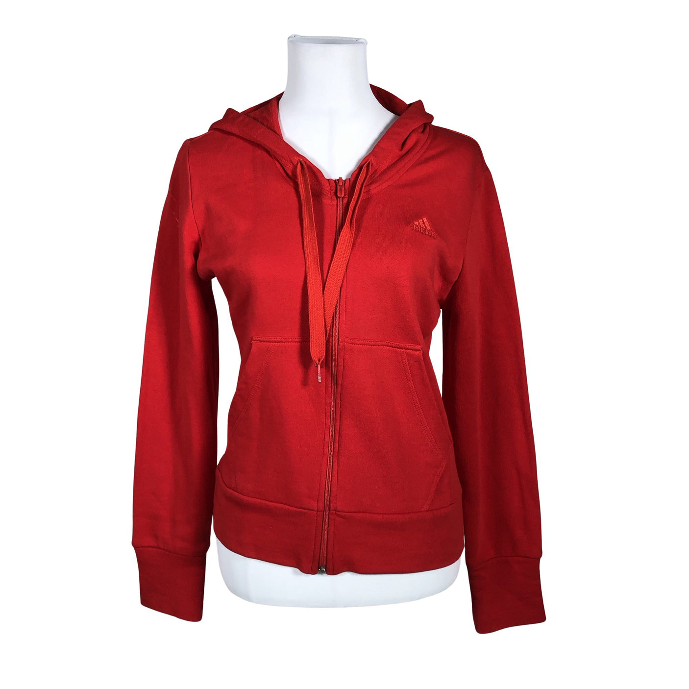 Unisex Adidas - Hoodie, size 38 - Red (1)