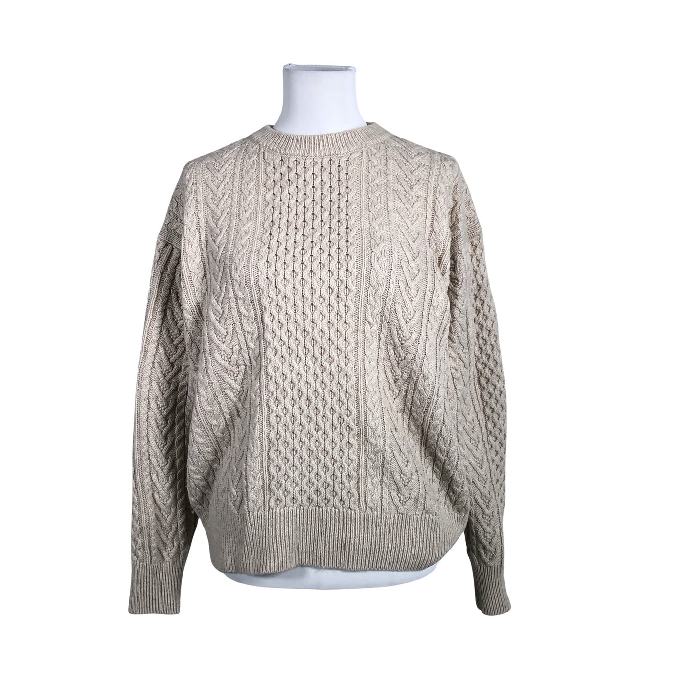 Unisex Muji - Sweater, size 40 - Beige (1)