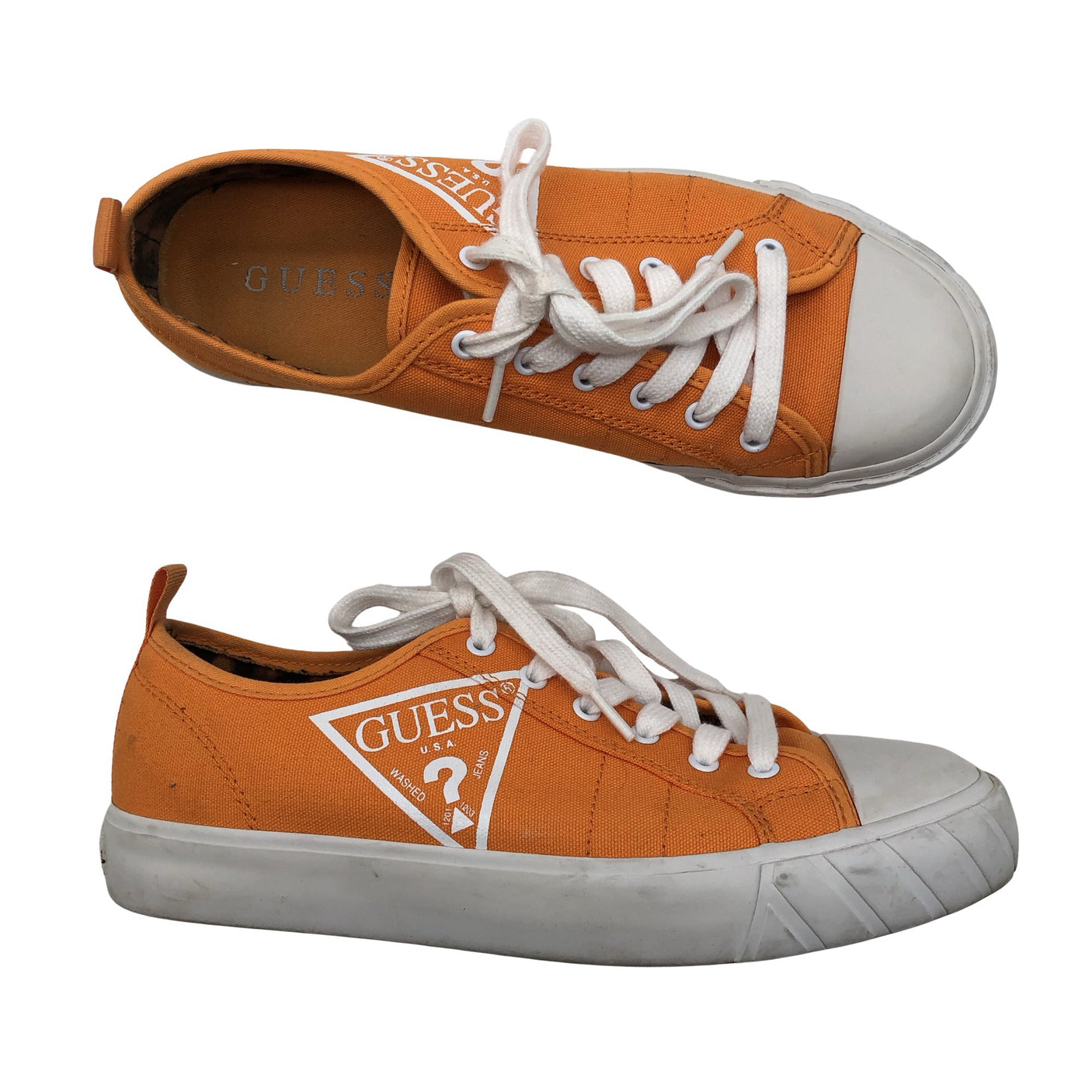 Unisex Guess - Casual sneakers, size 40 - Orange (2)