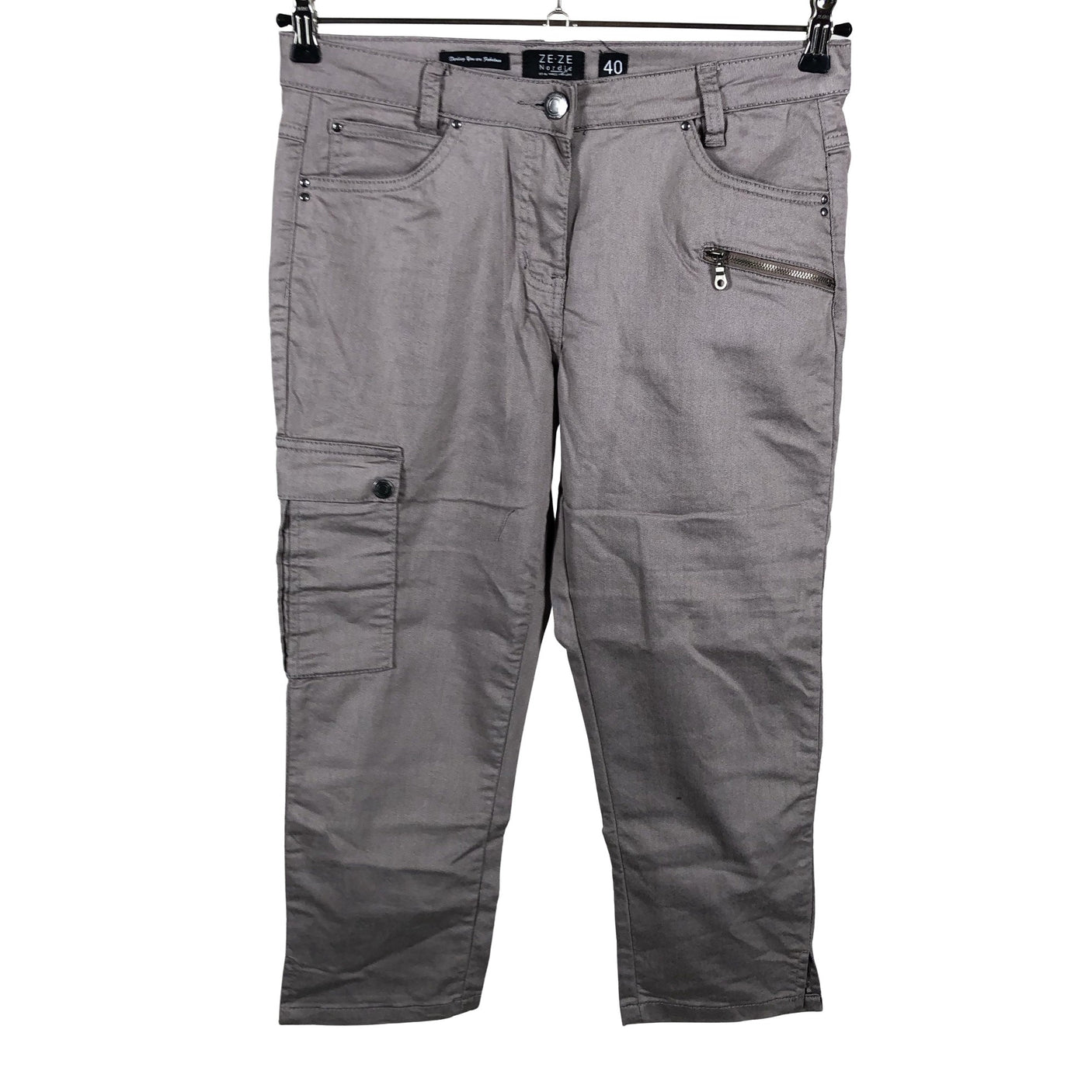 Unisex Ze-Ze - Slacks, size 40 - Gray (1)