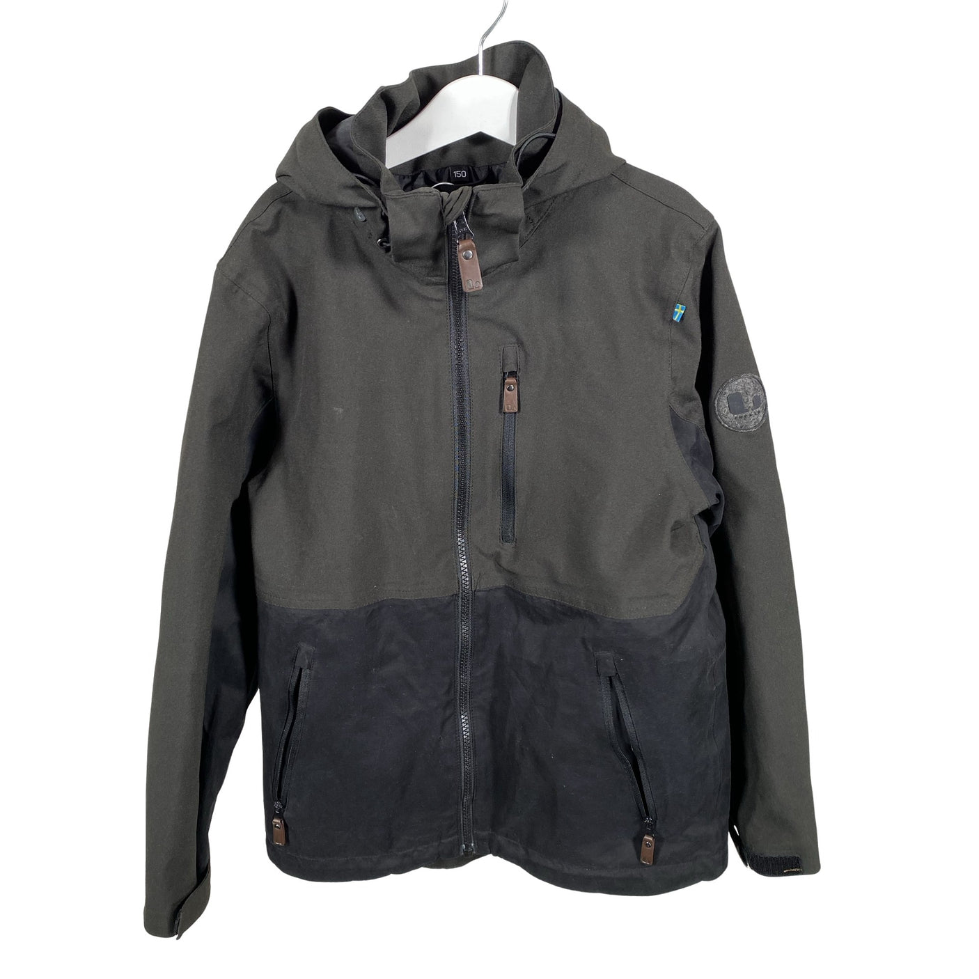 Unisex Lindberg - Spring/Fall jacket, size 146 - 152 - Black (1)