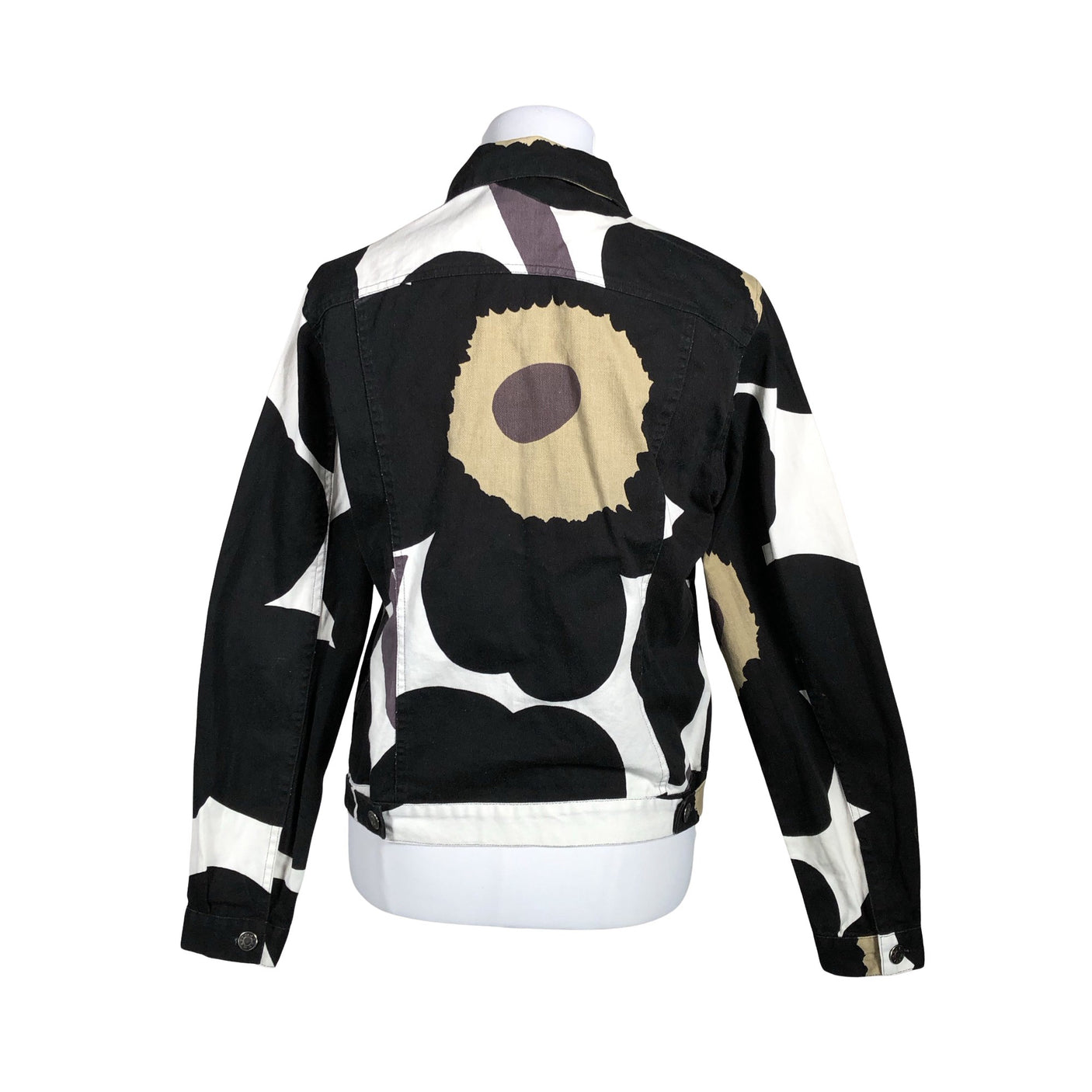 Unisex Marimekko - Denim jacket, size 38 - Natural white (3)