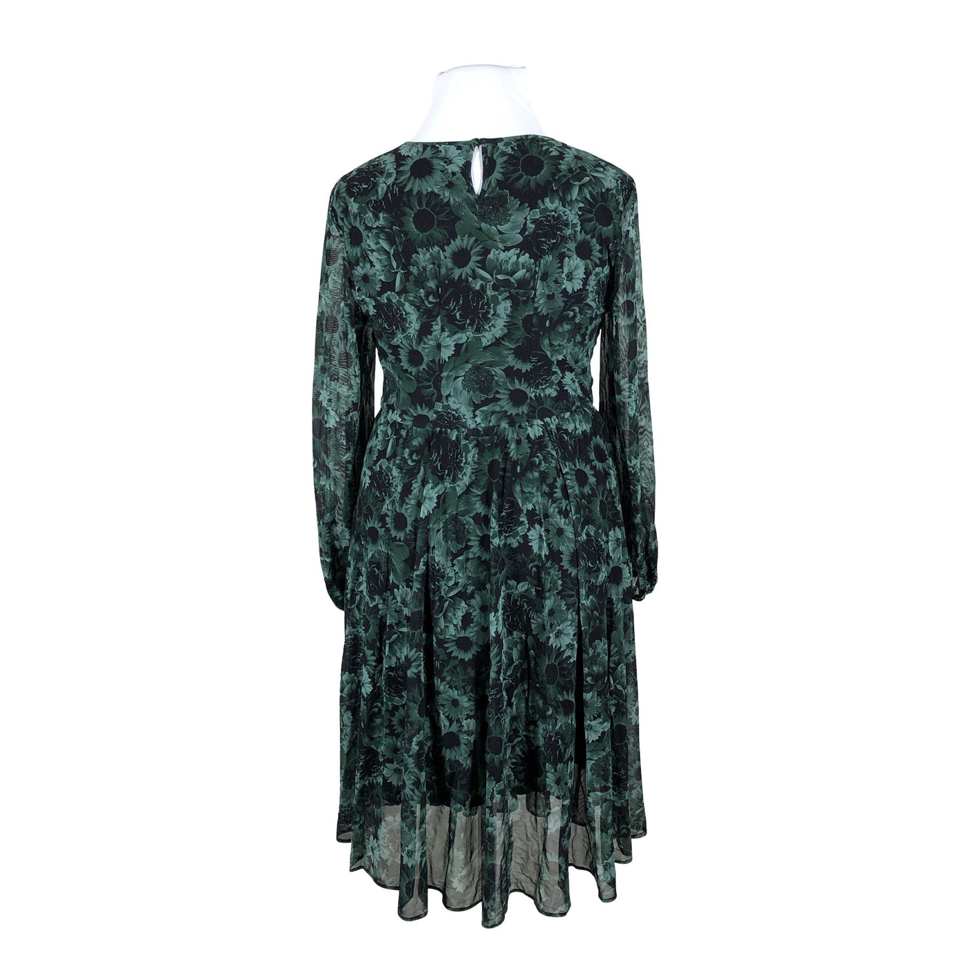 Unisex Camicettasnob - Schiffon dress, size 42 - Green (5)