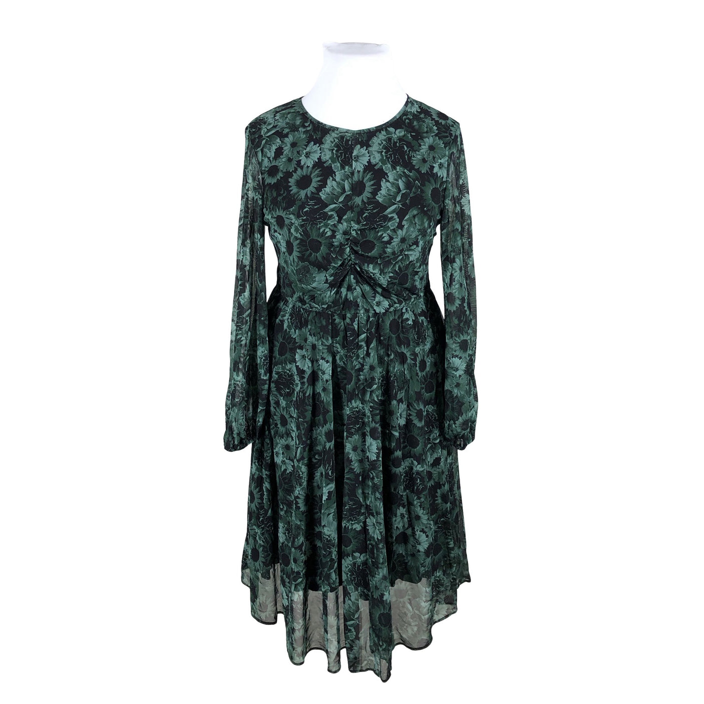 Unisex Camicettasnob - Schiffon dress, size 42 - Green (1)