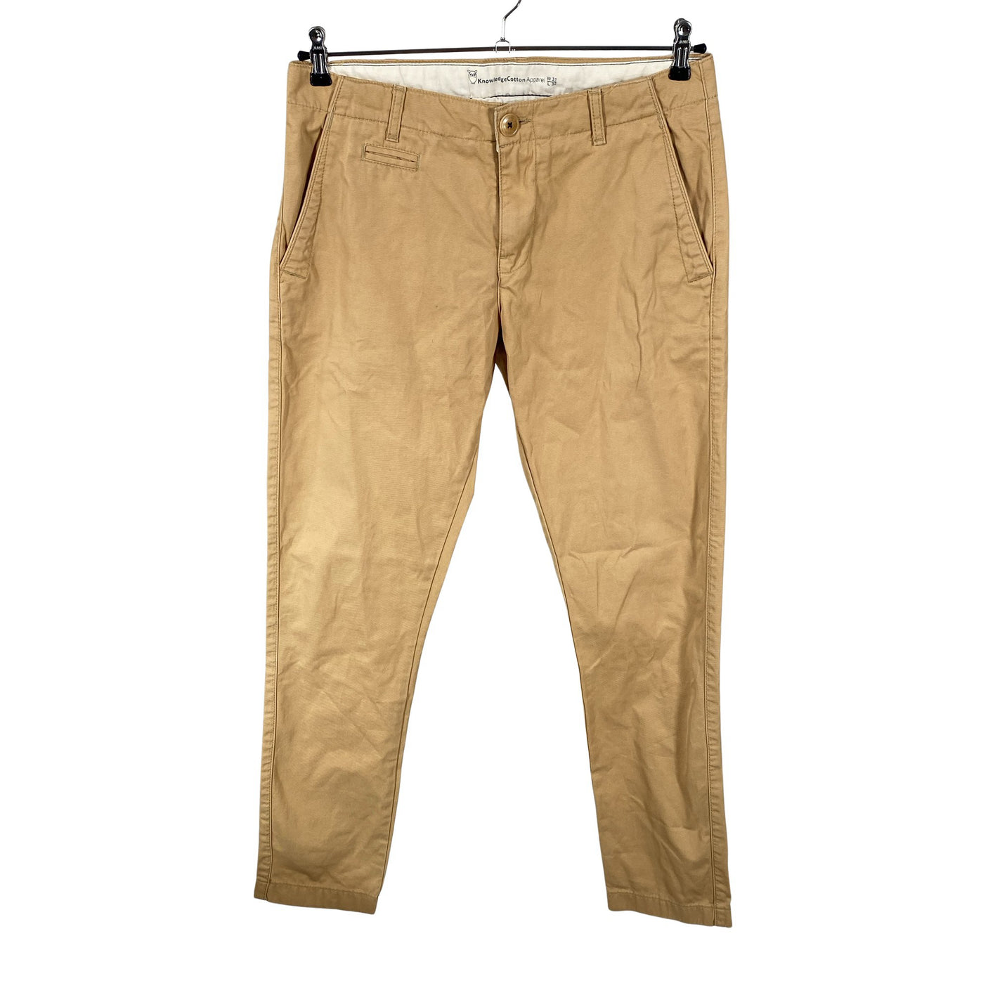 Unisex Knowledge Cotton Apparel - Chinos, size W31 - Orange (1)