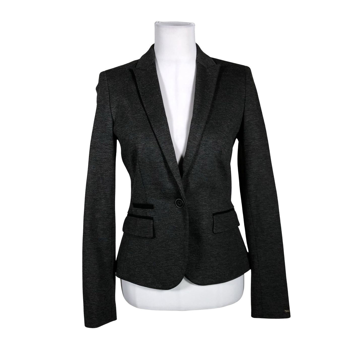 Unisex Tommy Hilfiger - Sweat jacket, size 36 - Gray (1)