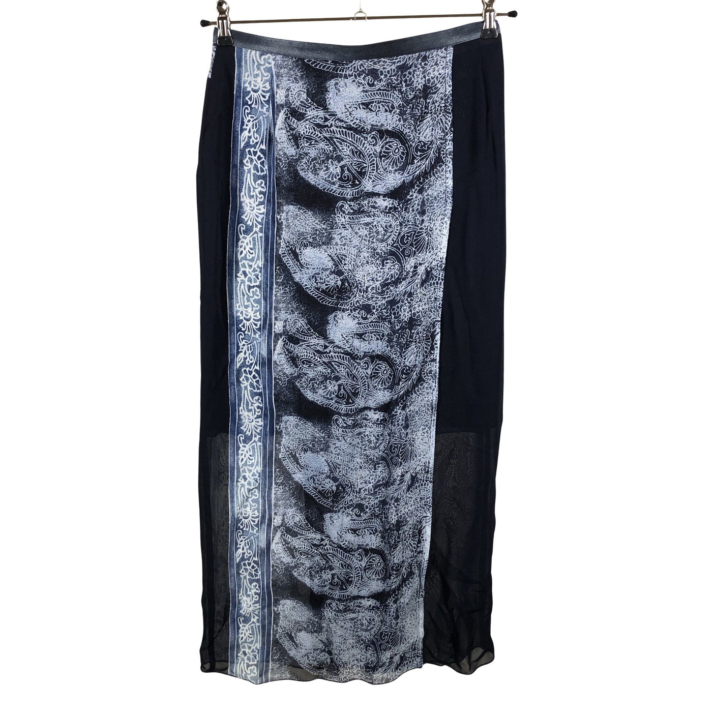 Unisex Voglia - Fabric skirt, size 38 - Blue (1)