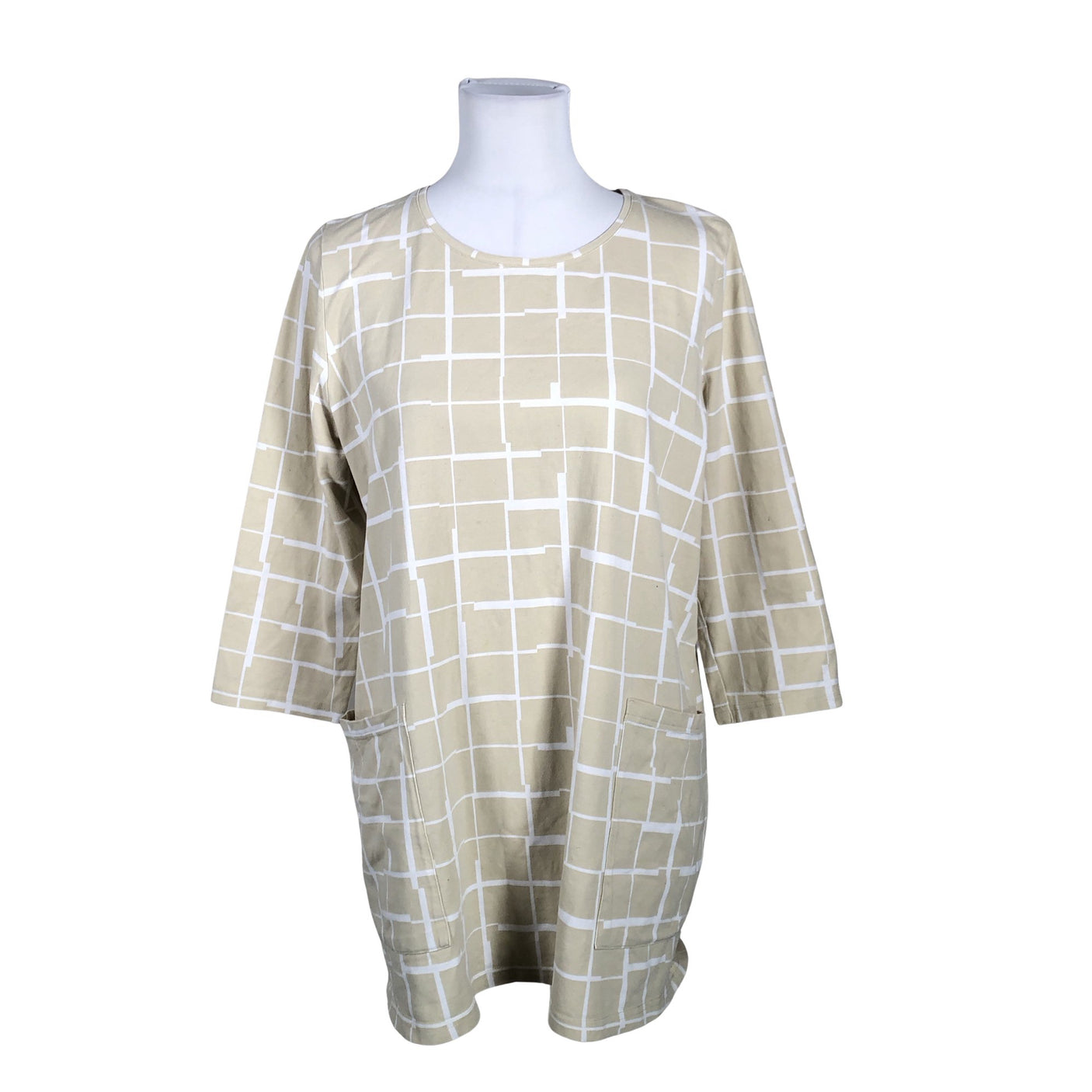 Unisex Nanso - Tricot tunic, size 40 - Beige (1)