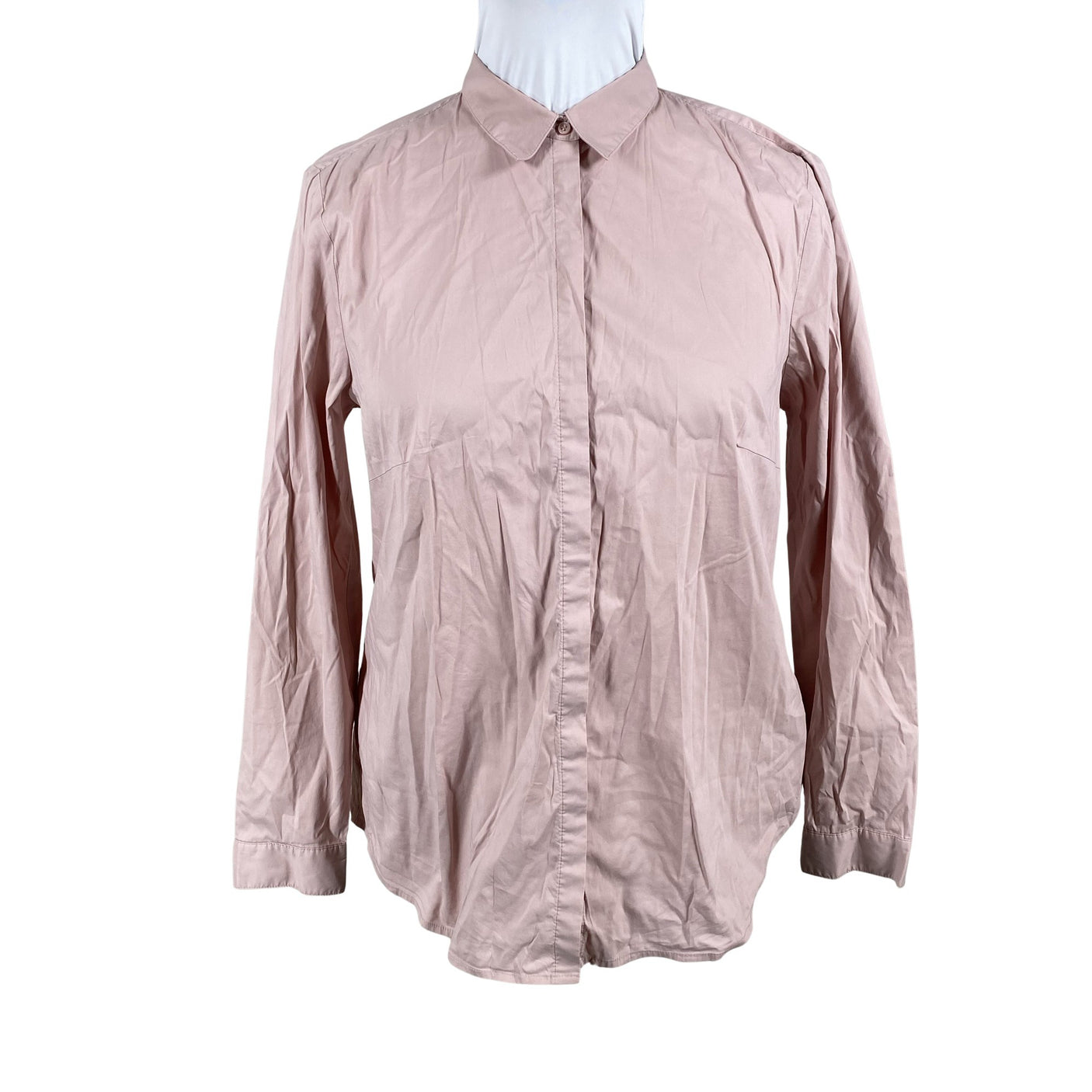 Unisex Esprit - Collared shirt, size 44 - Light pink (1)