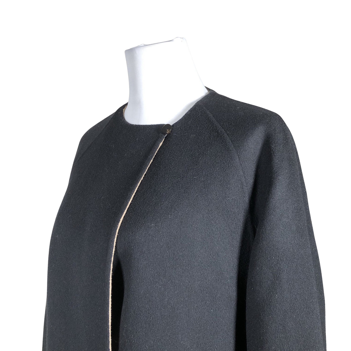 Unisex Theory - Wool coat, size 36 - Black (2)