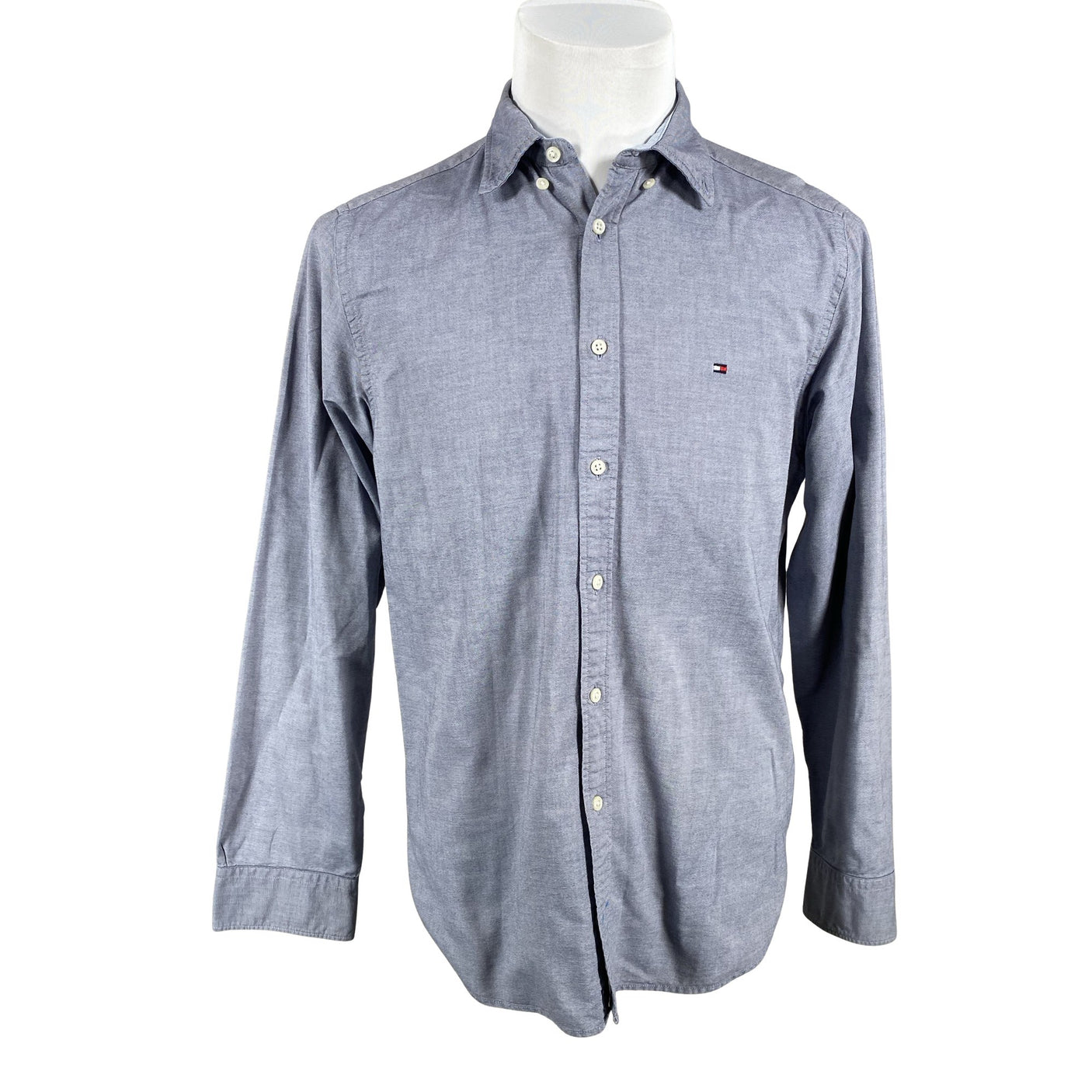 Unisex Tommy Hilfiger - Collared shirt, size M - Light blue (1)