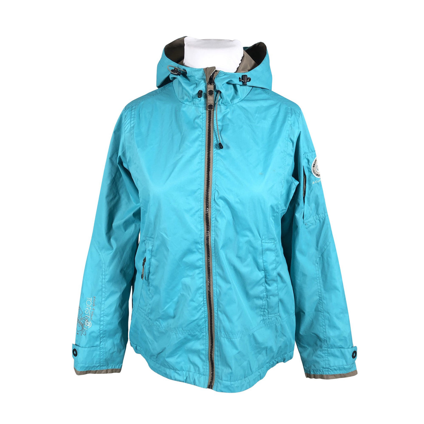 Unisex Torstai - Outdoor jacket, size 42 - Turquoise (1)