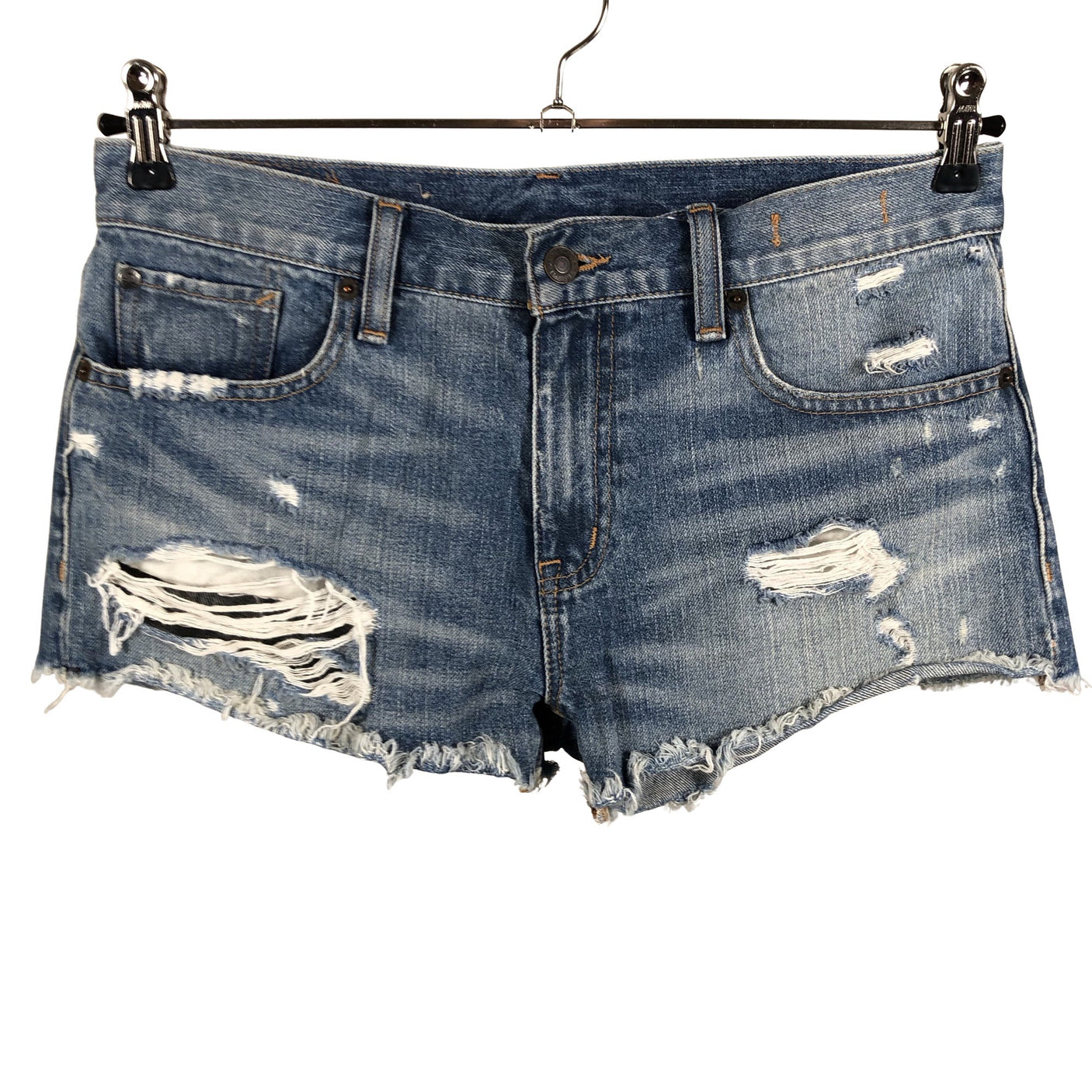 Unisex Denim & Supply Ralph Lauren - Denim shorts, size W27 - Blue (1)