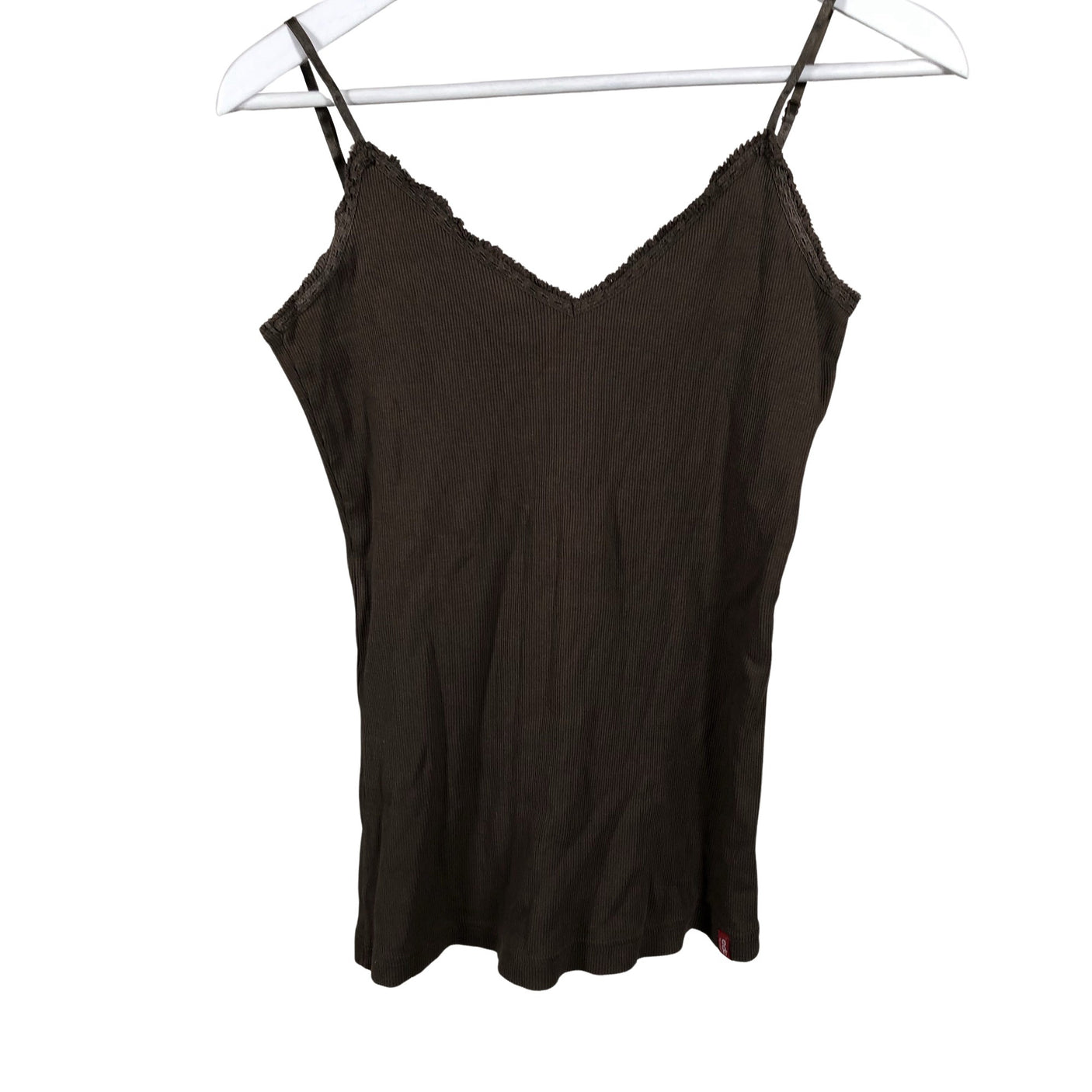 Unisex Esprit - Tricot tank top, size 36 - Brown (1)