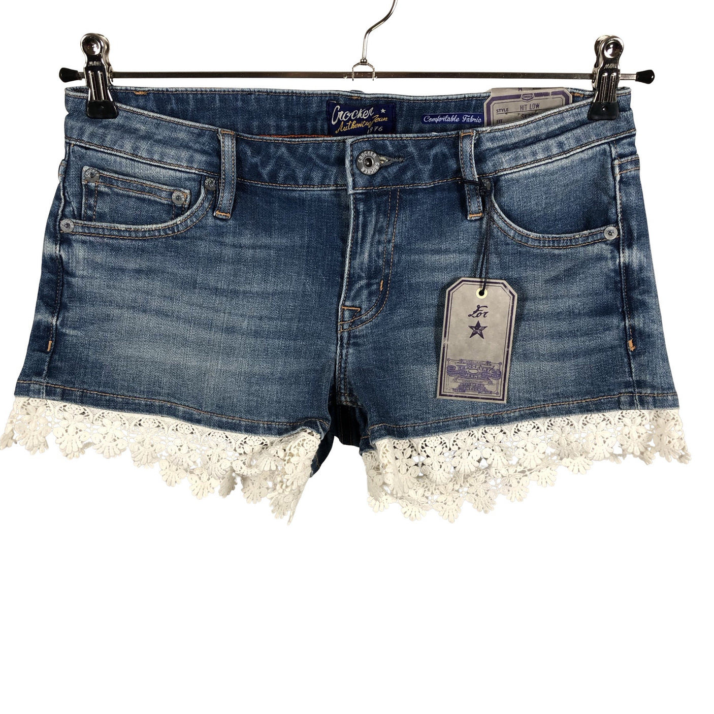 Unisex Crocker - Denim shorts, size 38 - Blue (1)