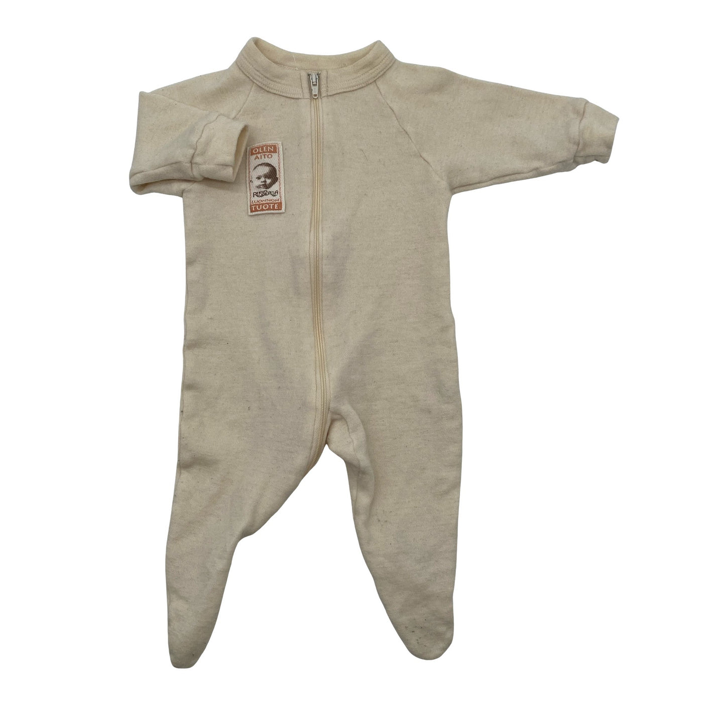 Unisex Ruskovilla - Wool overall, size 56 - 62 - Beige (1)