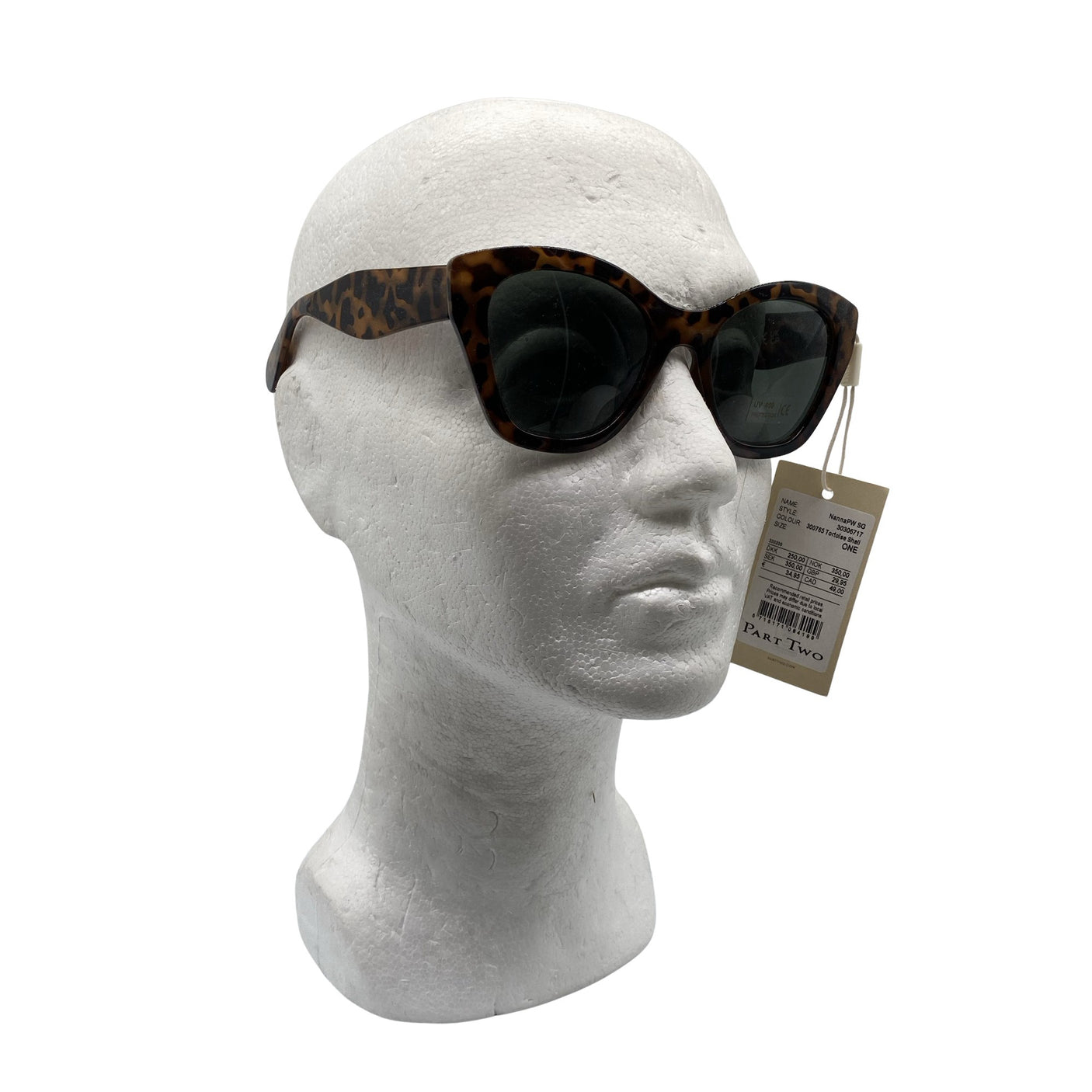 Unisex Part two - Sunglasses, size Ei kokoa - Brown (1)