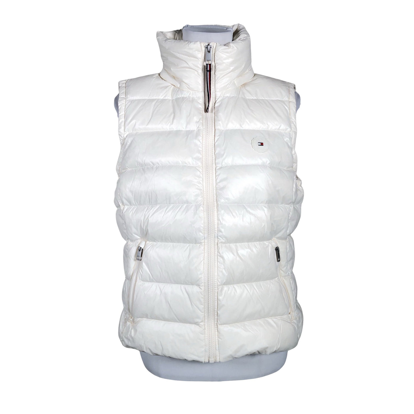 Unisex Tommy Hilfiger - Winter vest, size 40 - Natural white (1)