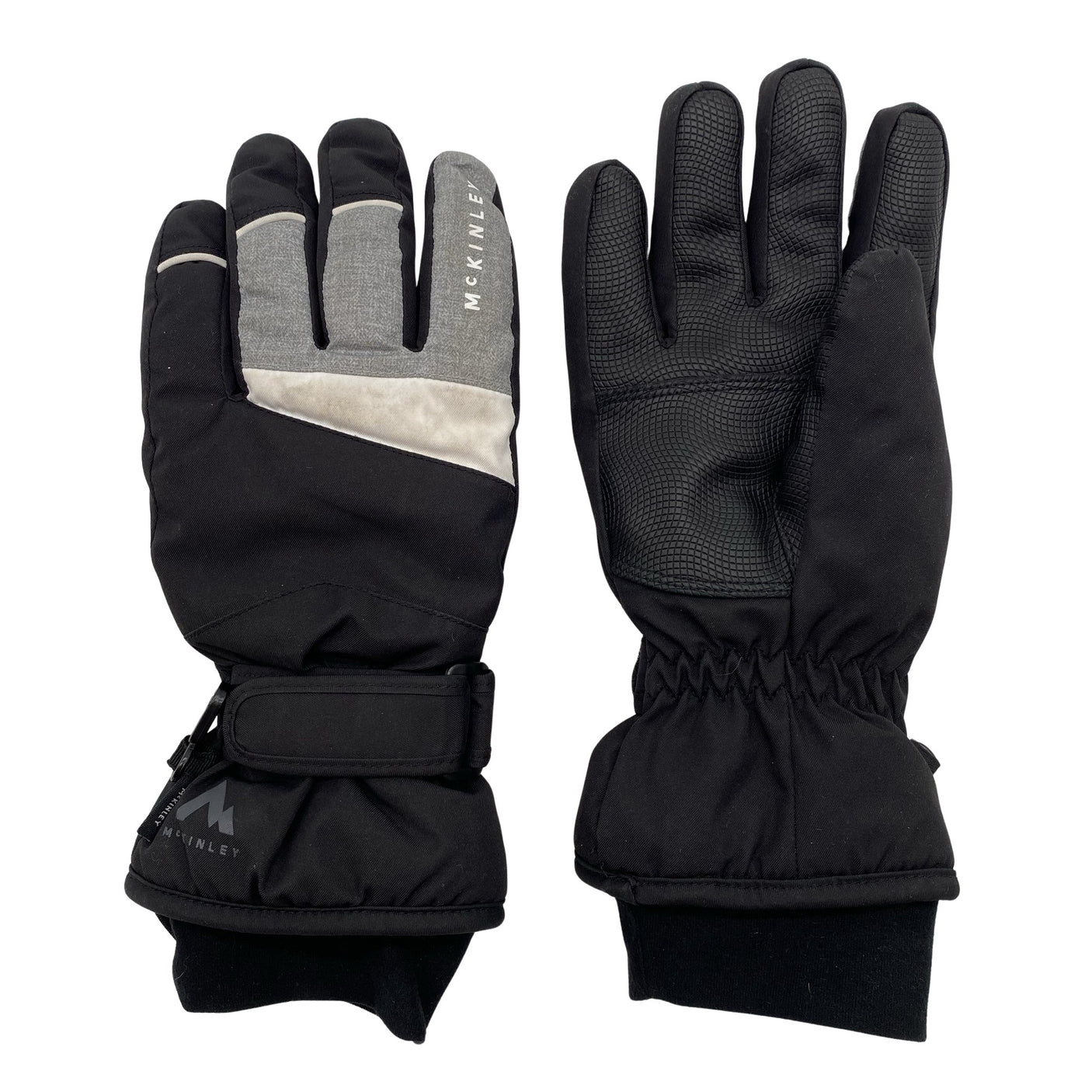 Unisex McKinley - Winter gloves, size Ei kokoa - Black (1)