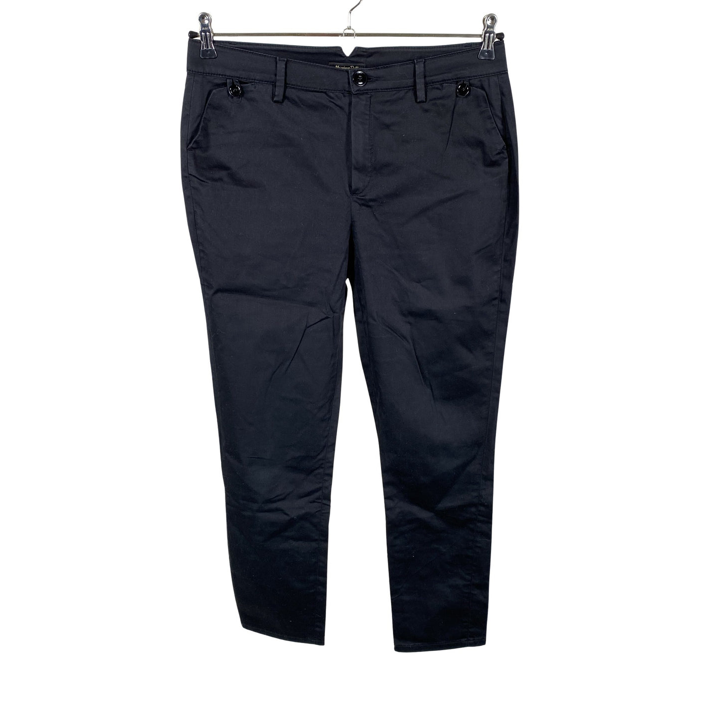Unisex Massimo Dutti - Chinos, size 40 - Black (1)