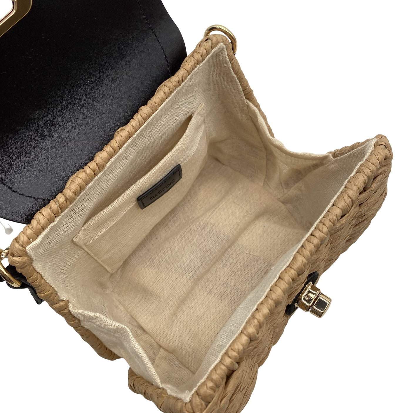 Unisex Parfois - Shoulder bag, size Mini - Black (2)