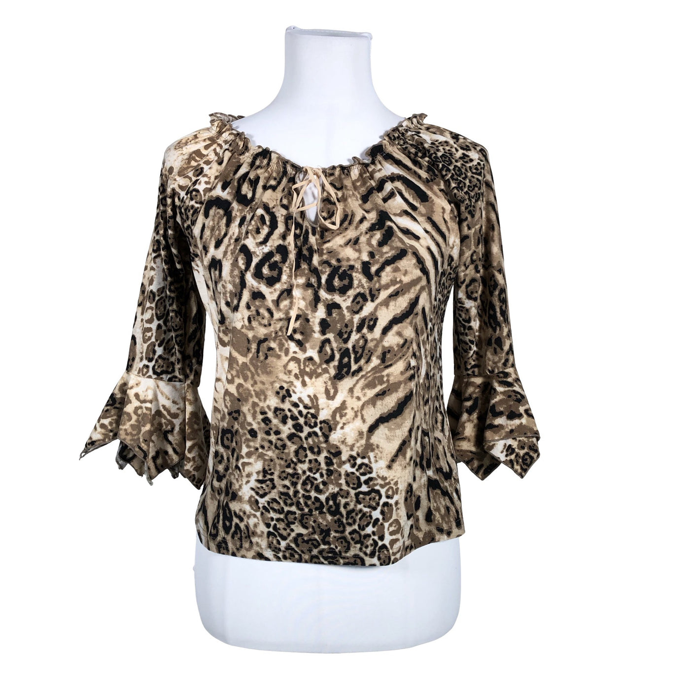 Unisex R.Leezio - Tricot shirt, size 38 - Brown (1)