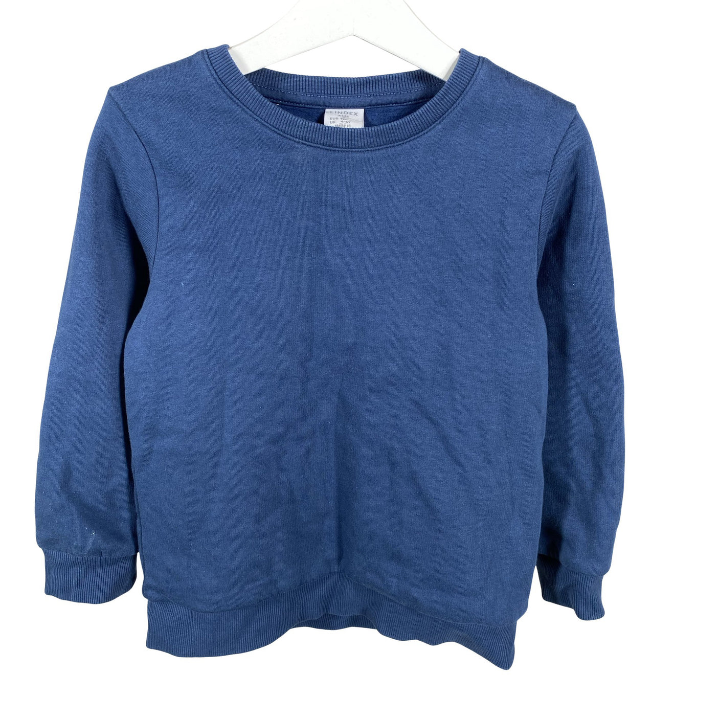 Unisex Lindex - Sweatshirt, size 104 - 110 - Blue (1)