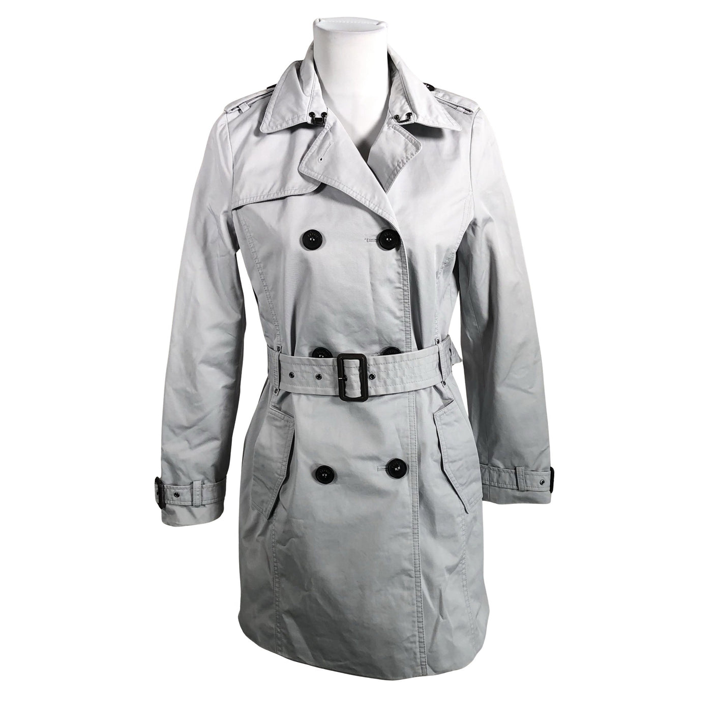 Unisex Esprit - Trench coat, size 34 - Gray (1)