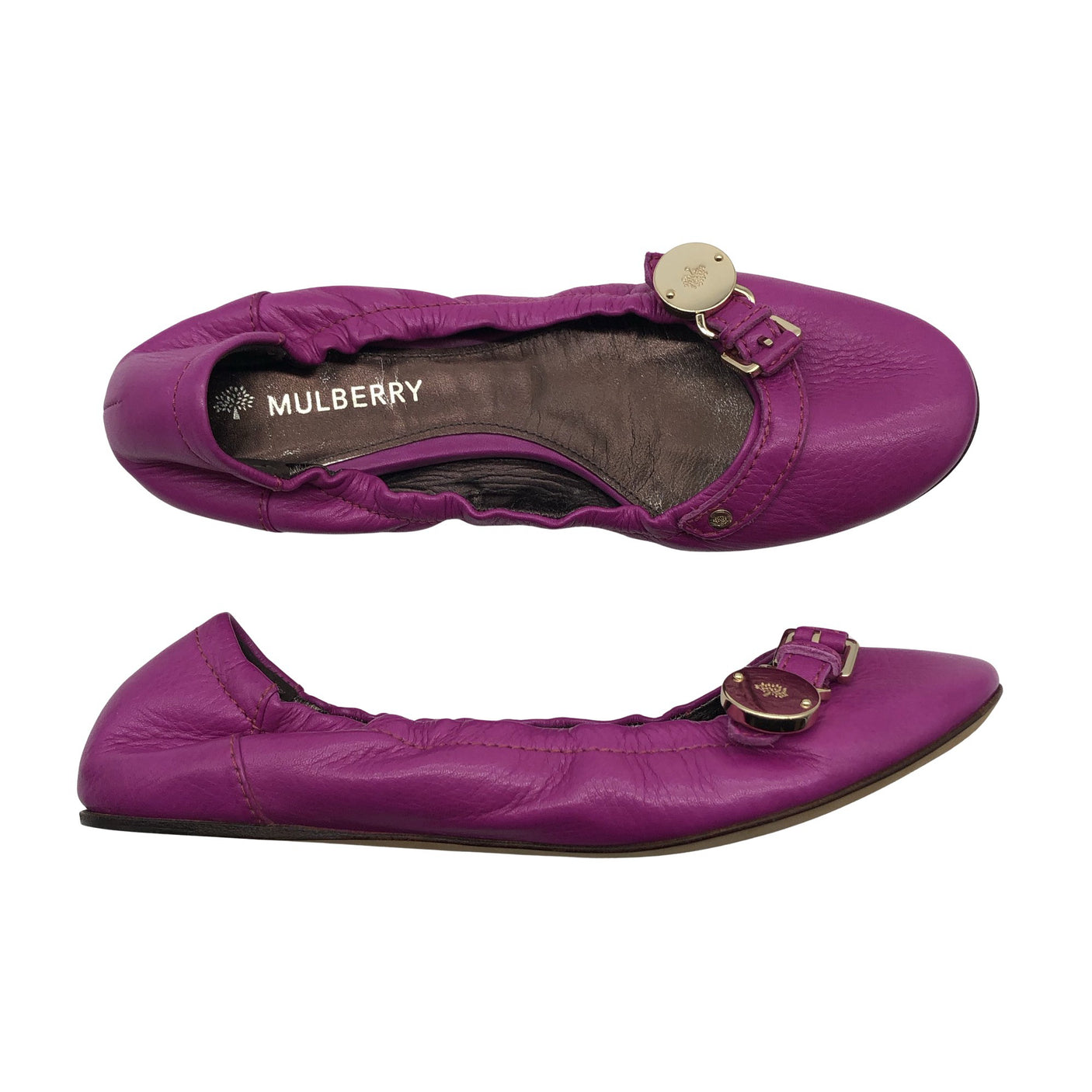 Unisex Mulberry - Ballerinas, size 38 - Violet (1)