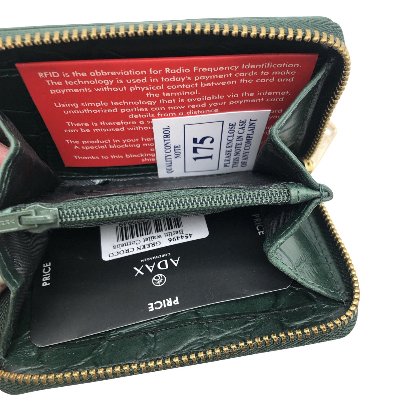 Unisex Adax - Wallet, size Ei kokoa - Green (3)