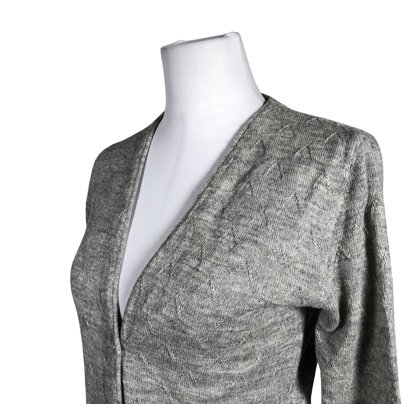 Unisex Alpa - Cardigan, size 36 - Gray (2)