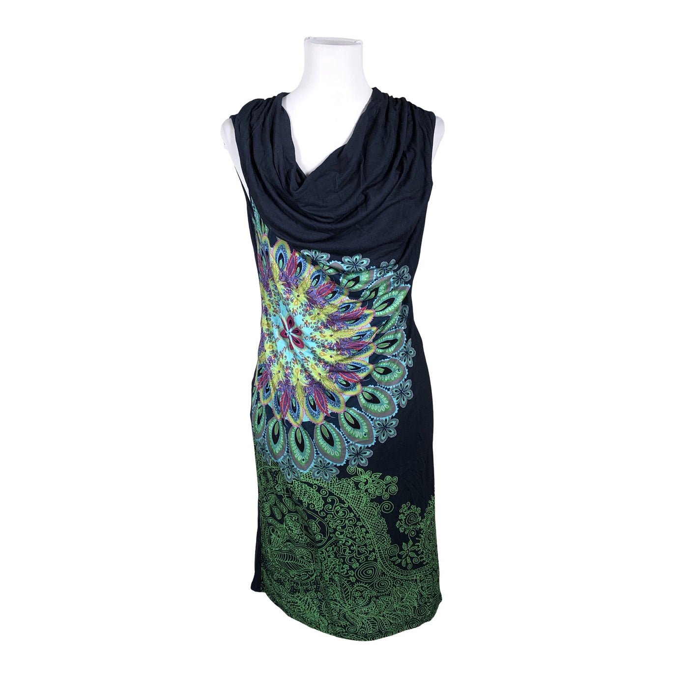 Unisex Desigual - Tricot dress, size 40 - Blue (1)