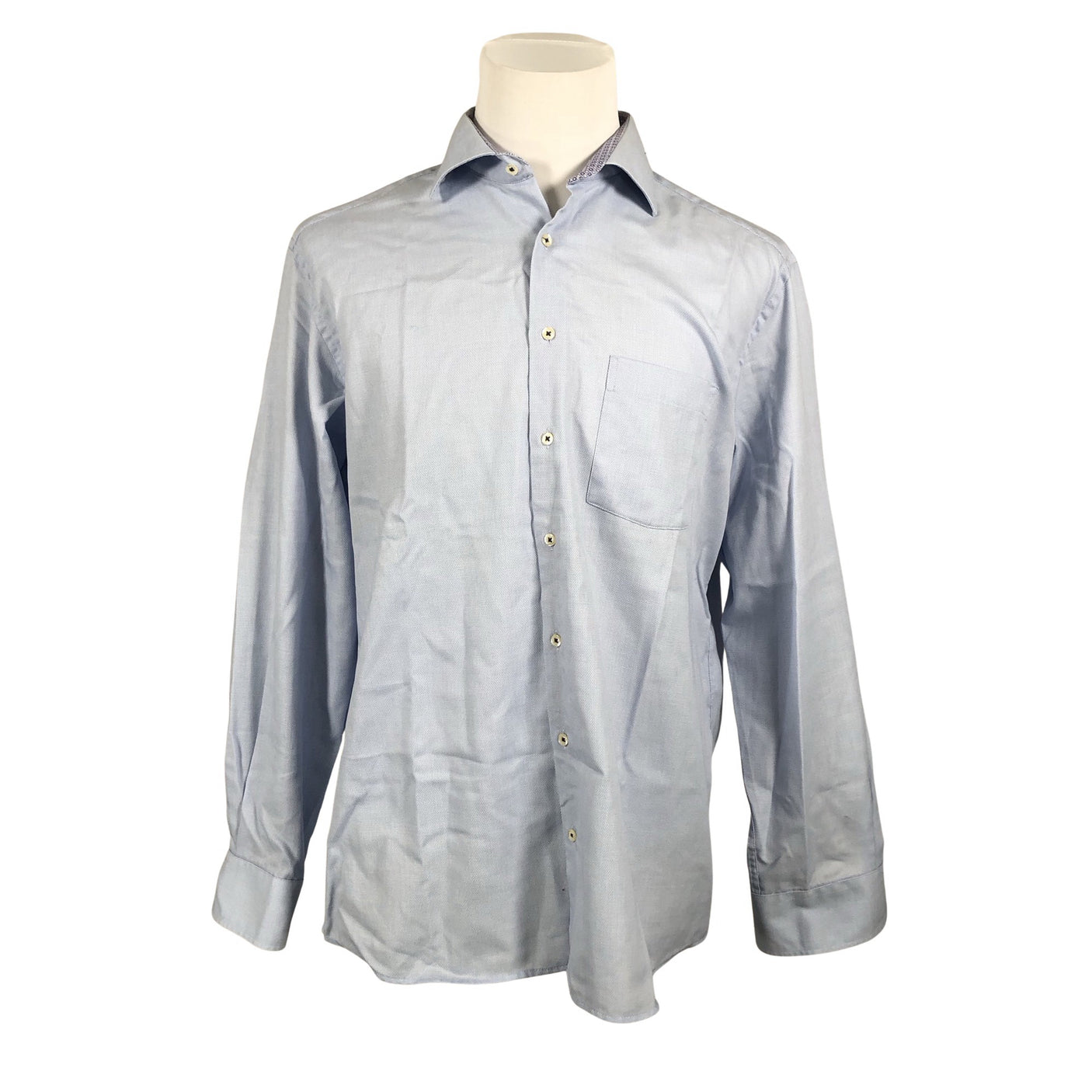 Unisex Eterna - Collared shirt, size XL - Light blue (1)
