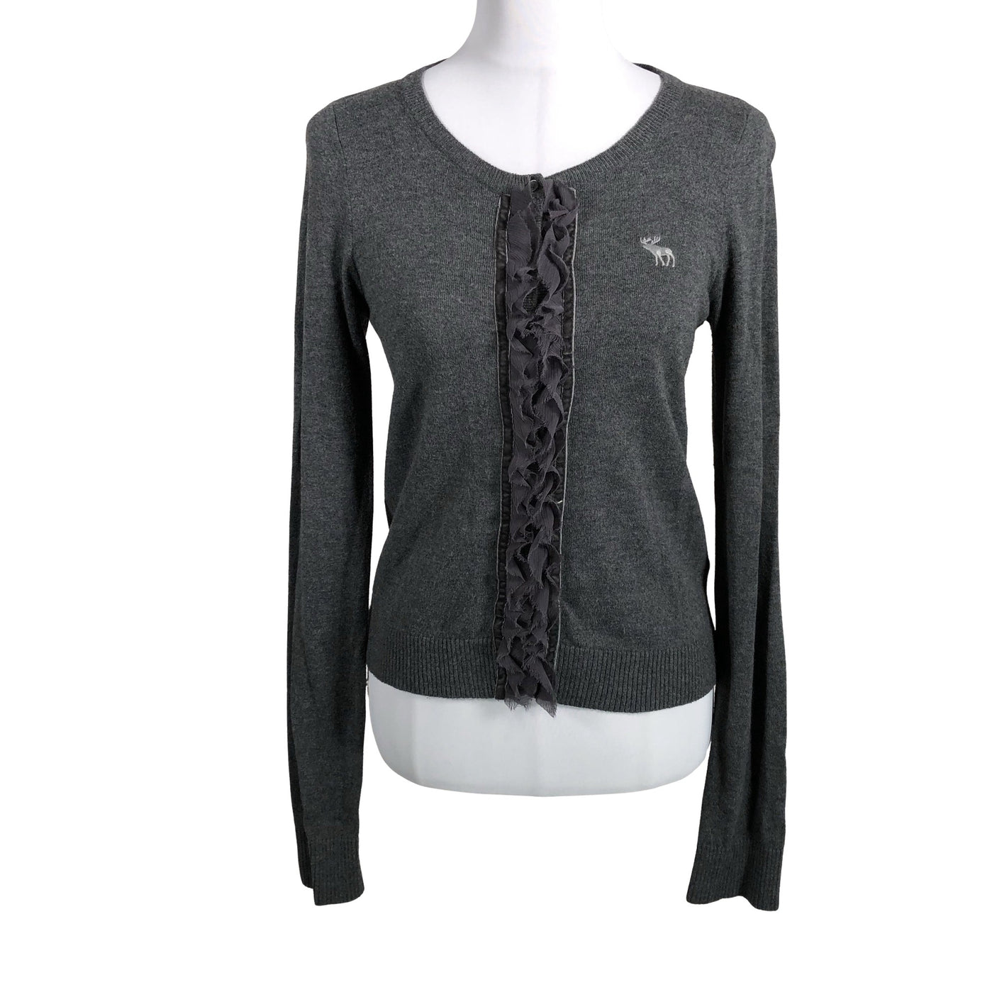 Unisex Abercrombie&Fitch - Cardigan, size 38 - Gray (1)