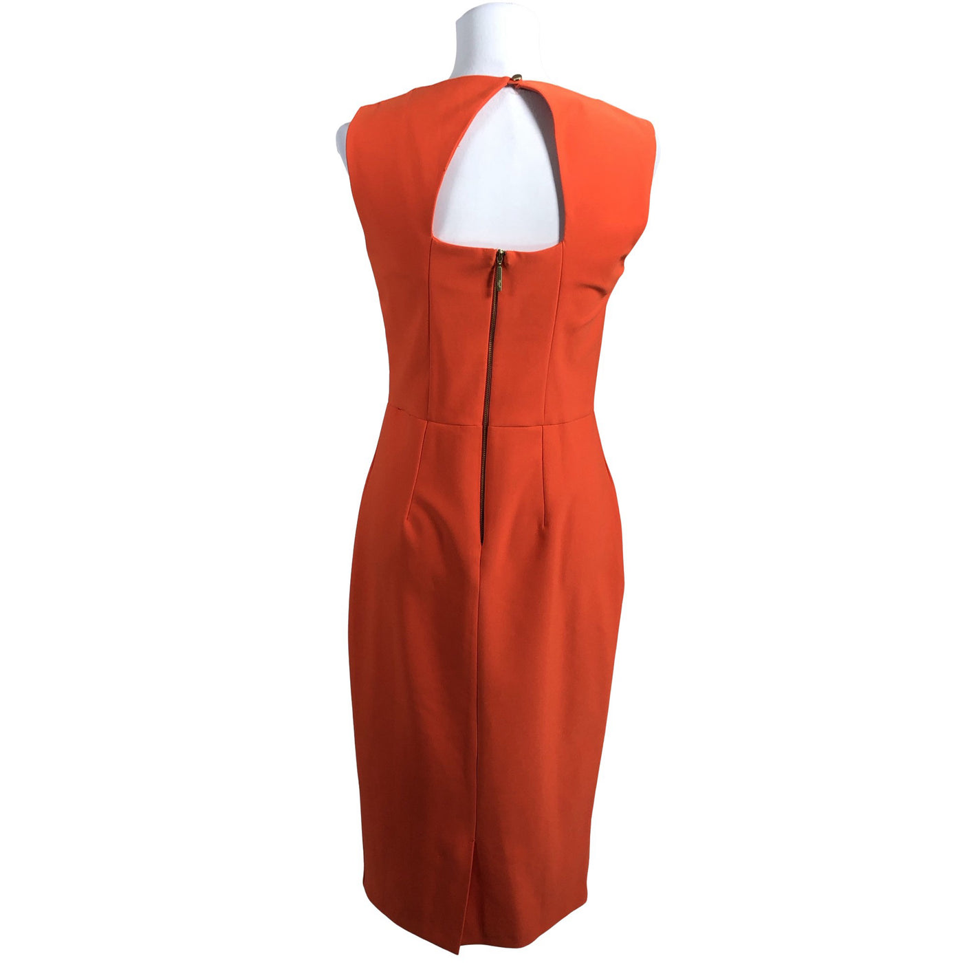 Unisex Closet London - Sheath dress, size 38 - Orange (2)