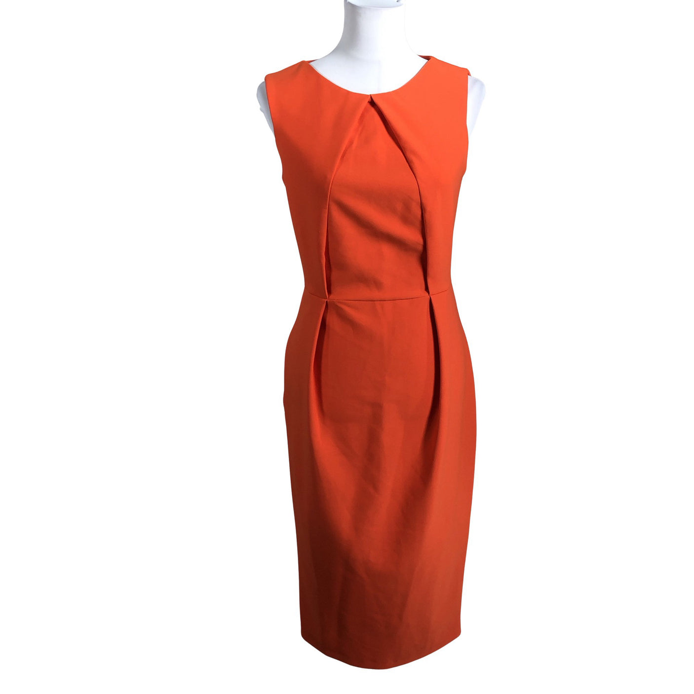 Unisex Closet London - Sheath dress, size 38 - Orange (1)