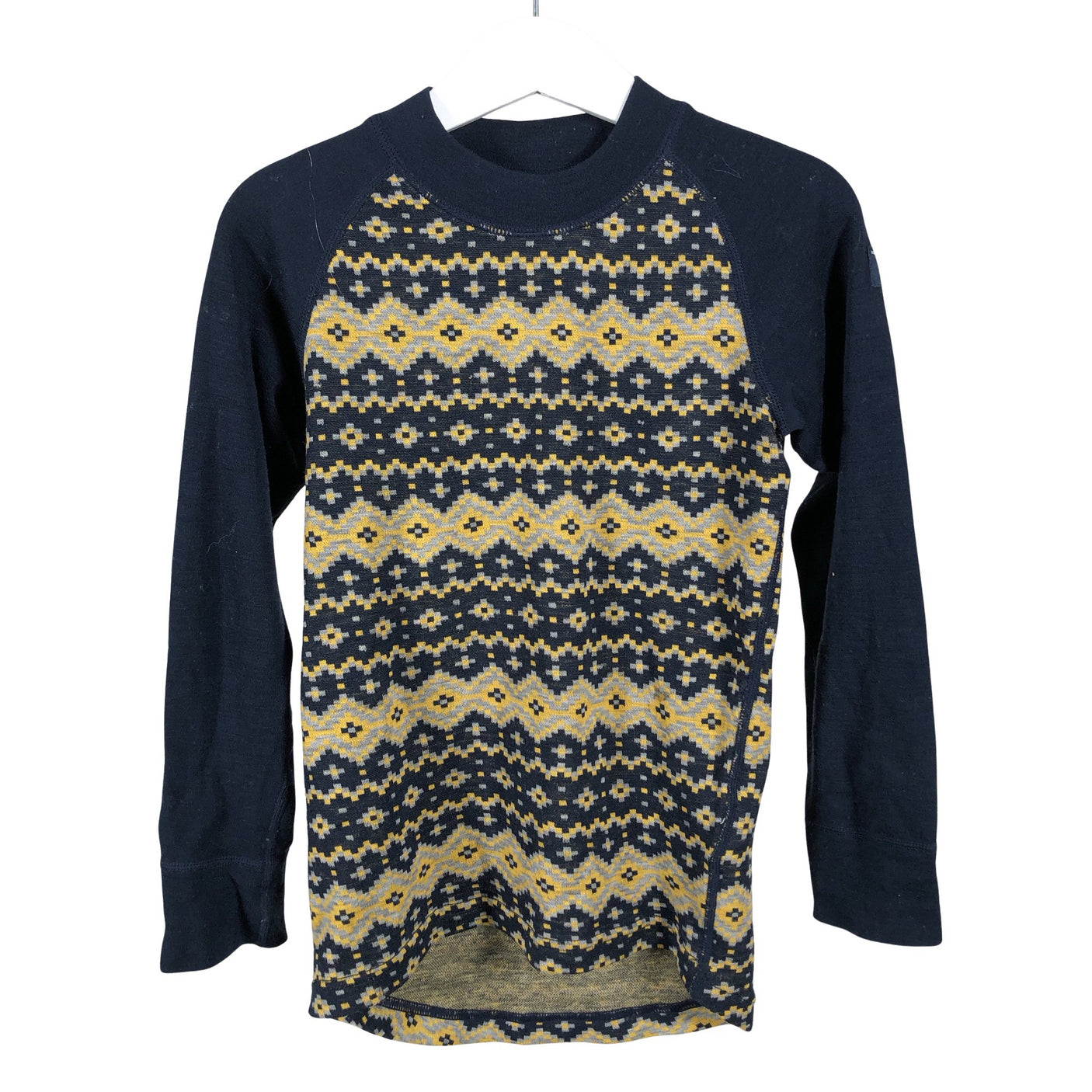 Unisex Polarn O. Pyret - Thermal shirt, size 110 - 116 - Blue (1)