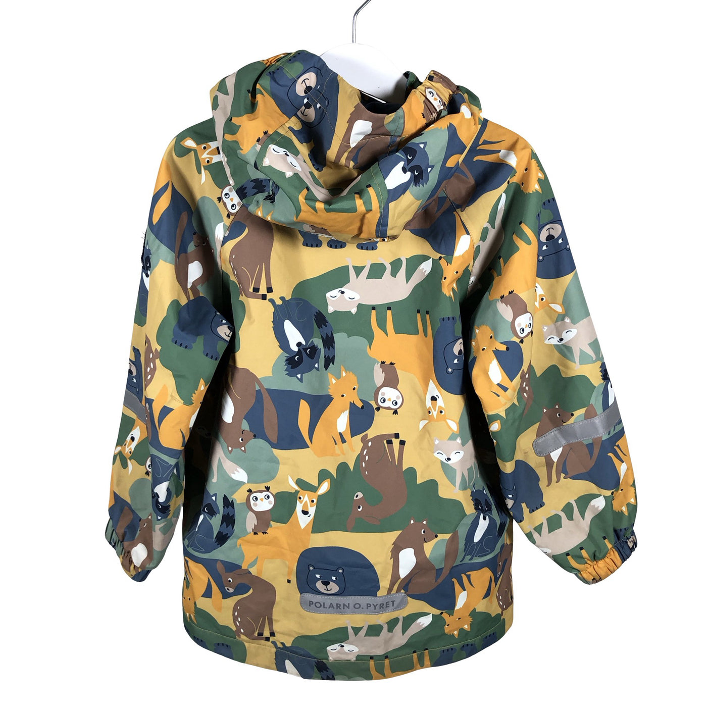 Unisex Polarn O. Pyret - Spring/Fall jacket, size 104 - 110 - Yellow (2)