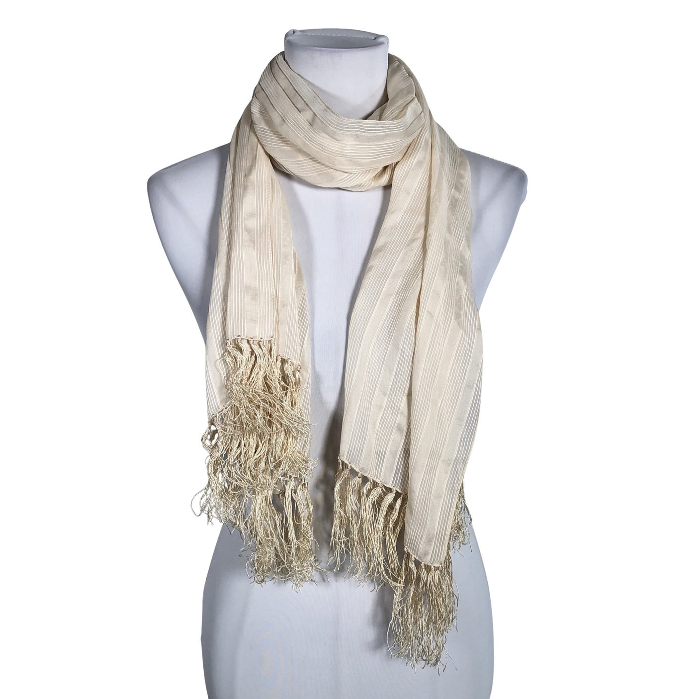Unisex Giorgio Armani - Scarf, size Midi - Beige (1)